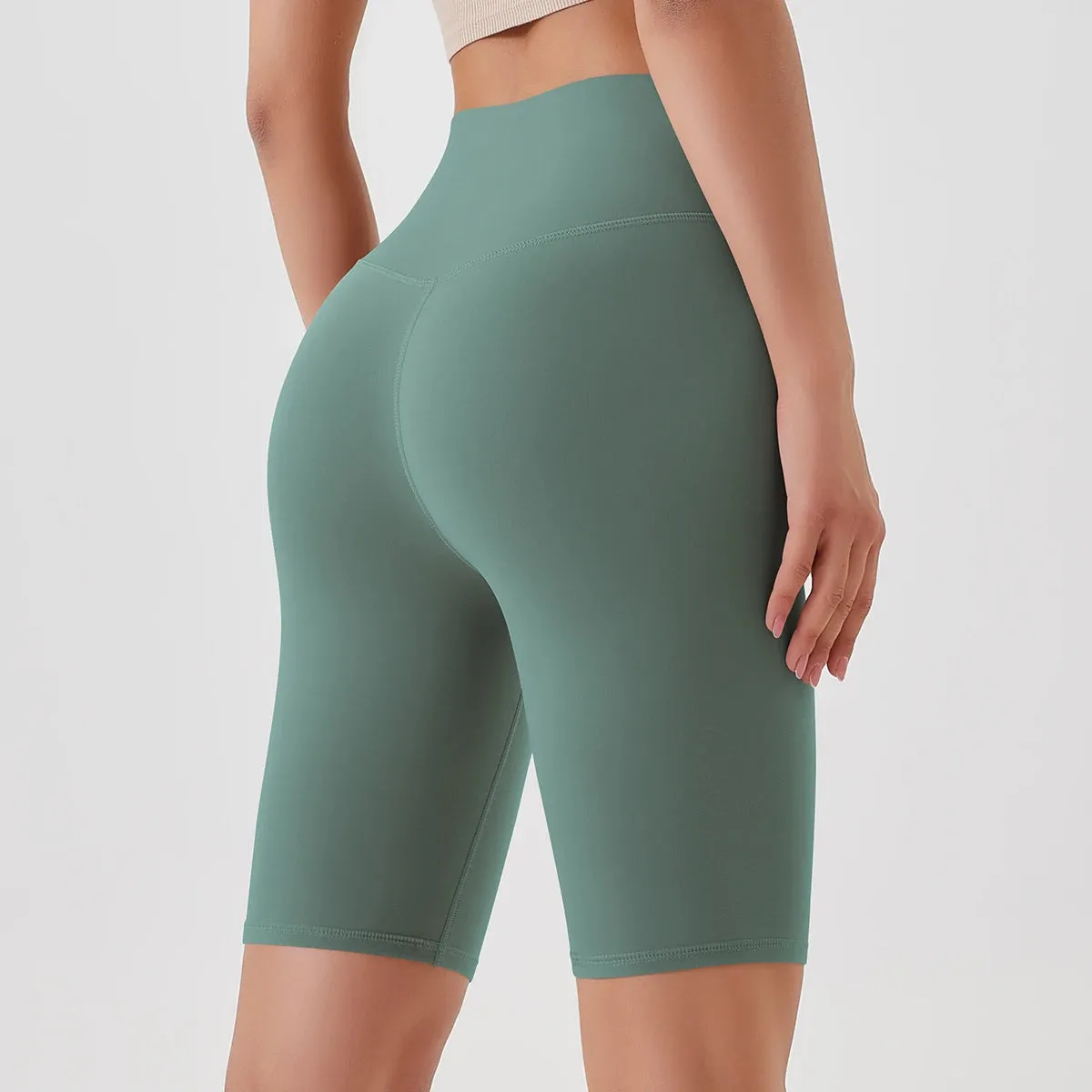 High Waist Yoga Shorts for Women