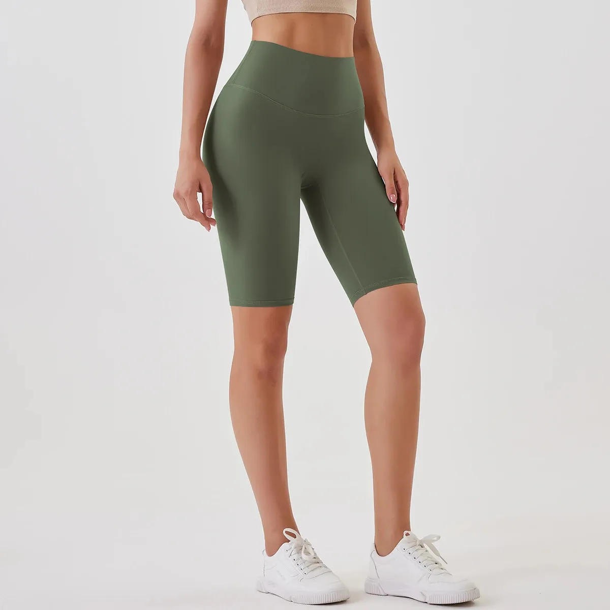 High Waist Yoga Shorts for Women