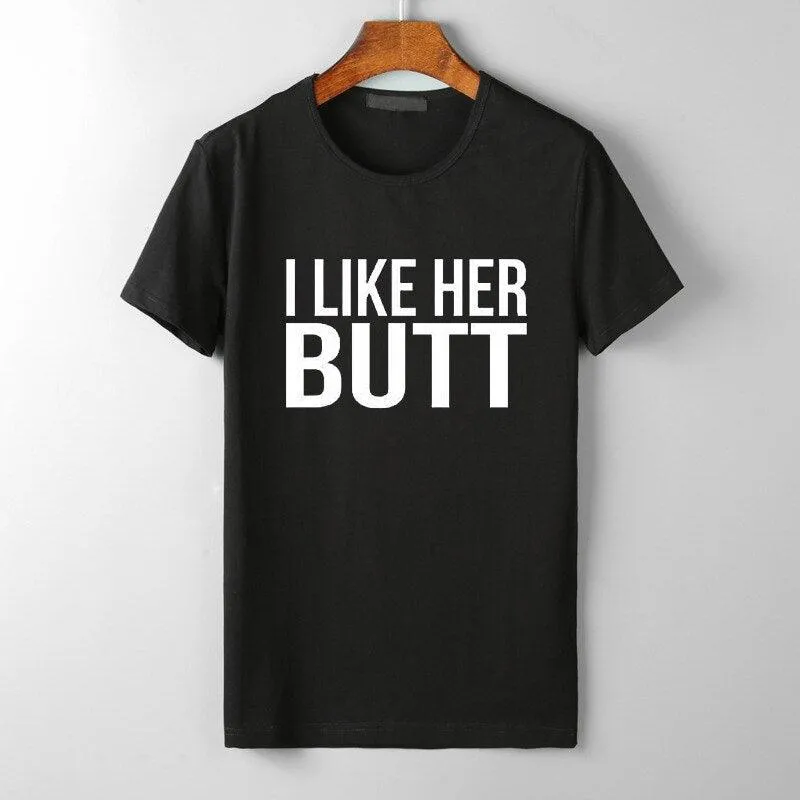 I Like his Beard I Like Her Butt Tumblr T-Shirt  His Beard & Her Butt T-shirts
