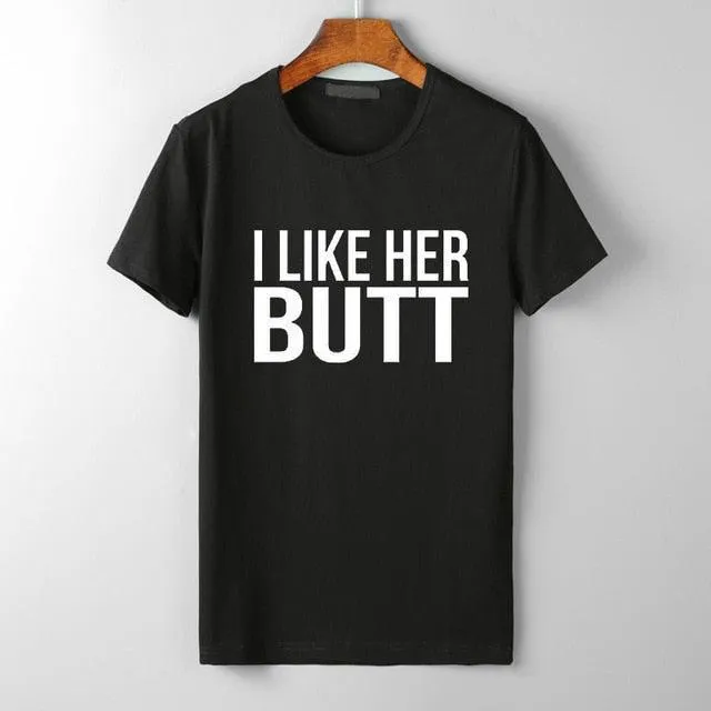 I Like his Beard I Like Her Butt Tumblr T-Shirt  His Beard & Her Butt T-shirts