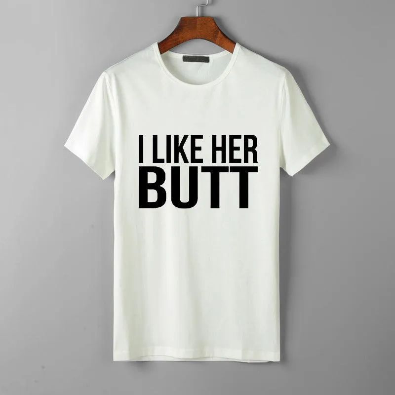 I Like his Beard I Like Her Butt Tumblr T-Shirt  His Beard & Her Butt T-shirts