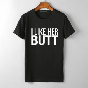 I Like his Beard I Like Her Butt Tumblr T-Shirt  His Beard & Her Butt T-shirts