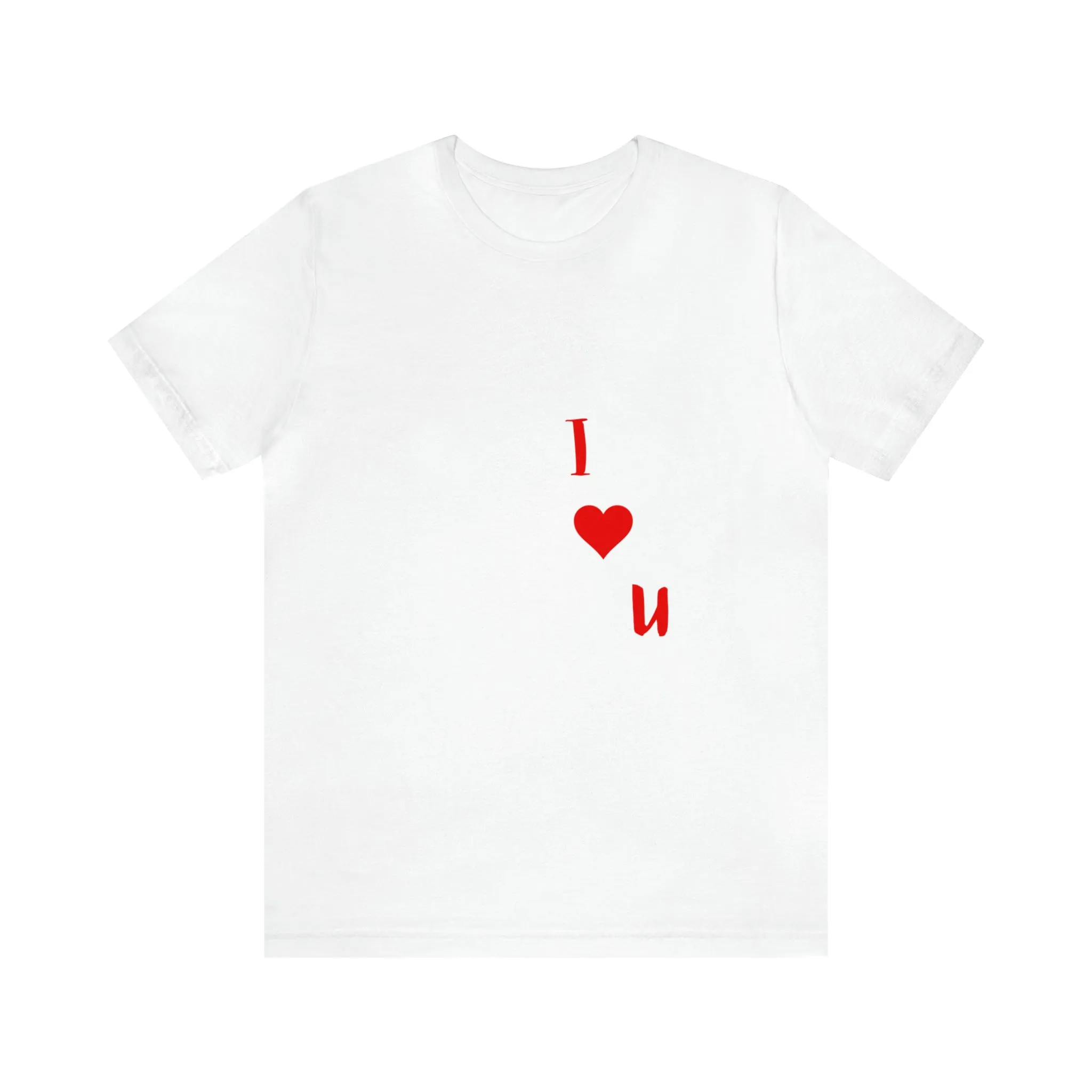 I Love You Alphabet Short Sleeve Tee