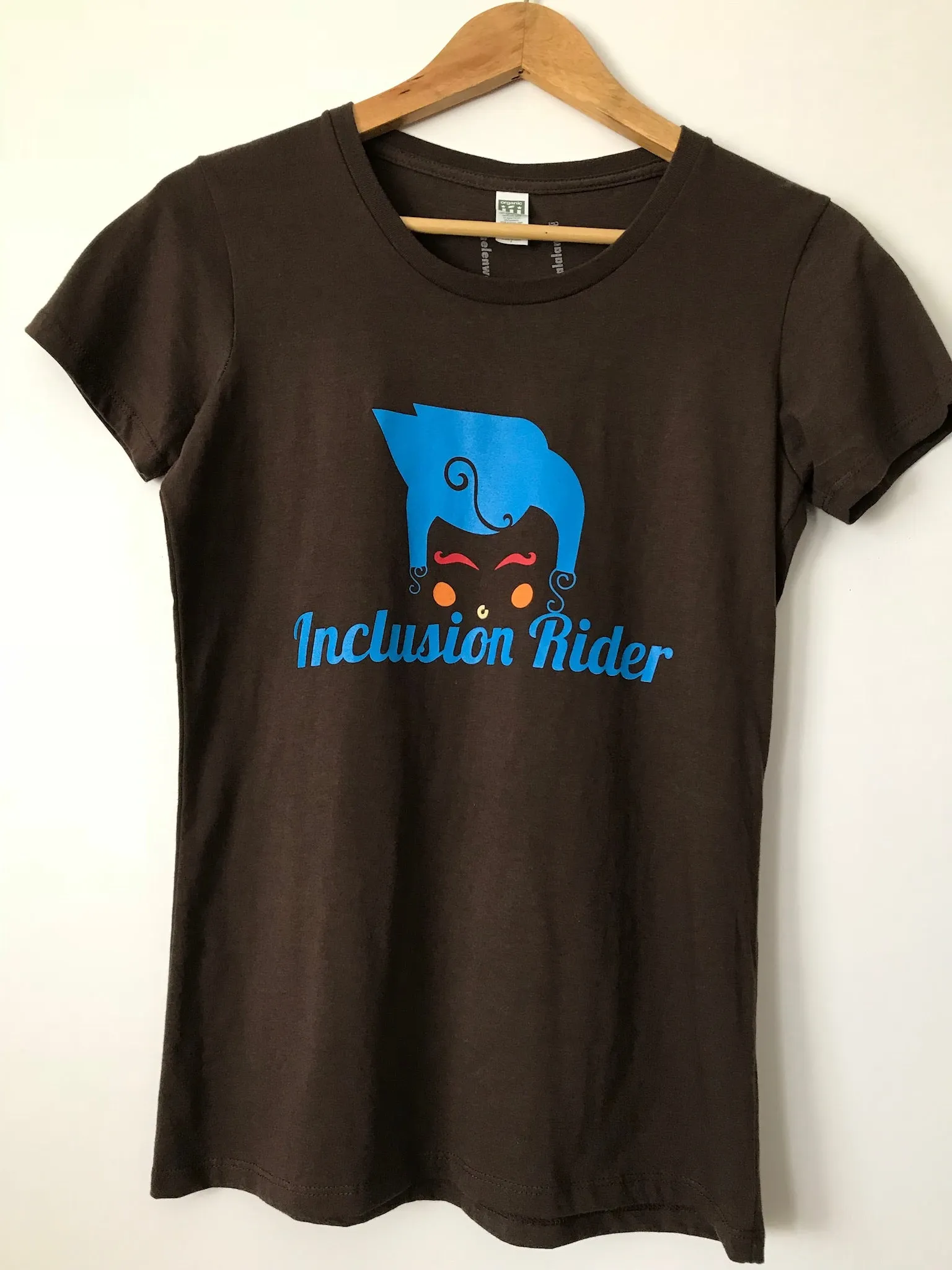 Inclusion Rider tee in BARK ORGANIC