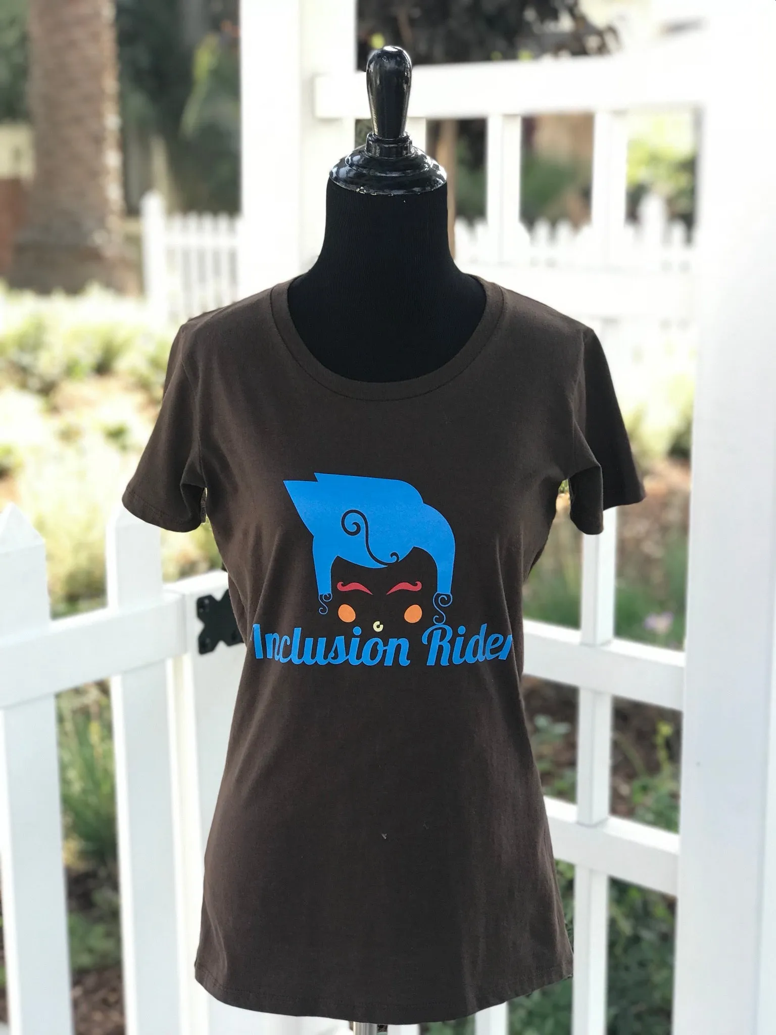 Inclusion Rider tee in BARK ORGANIC