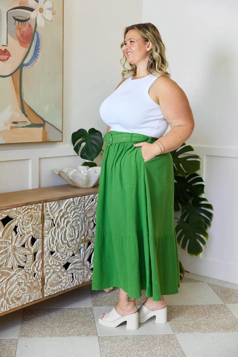 Indiana Skirt - Cactus