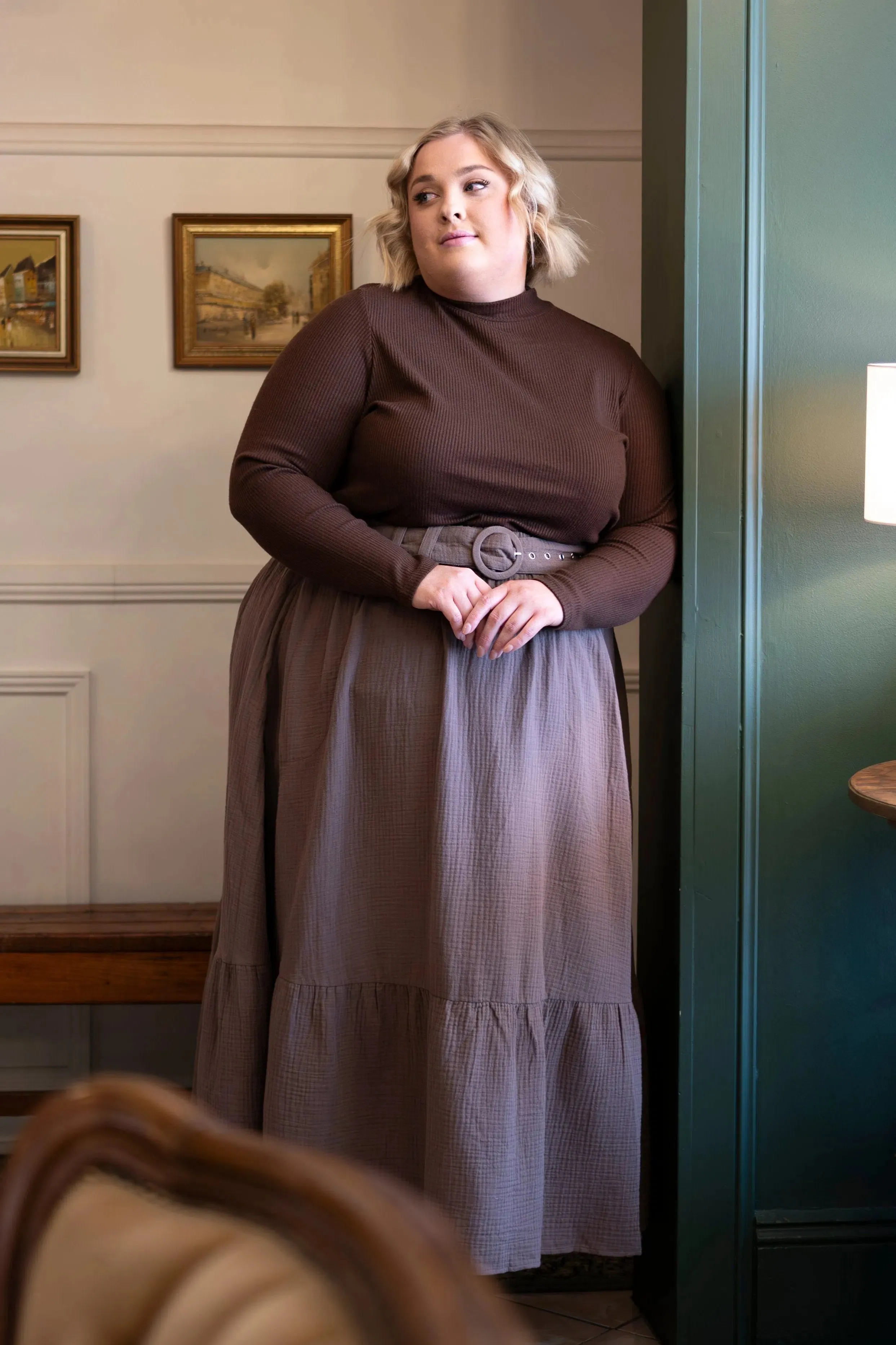 Indiana Skirt - Coffee