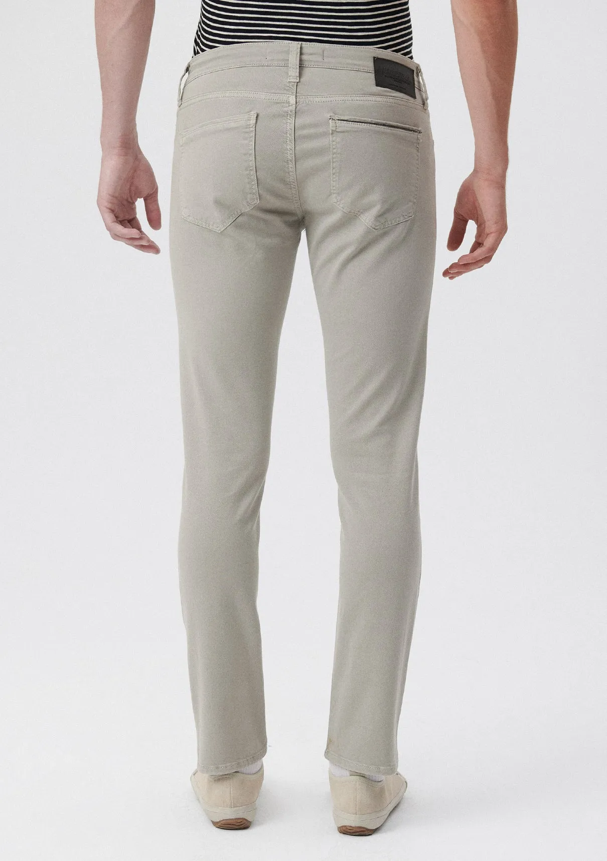 Jake Neutral Grey Mavi Black Gabardine Pants