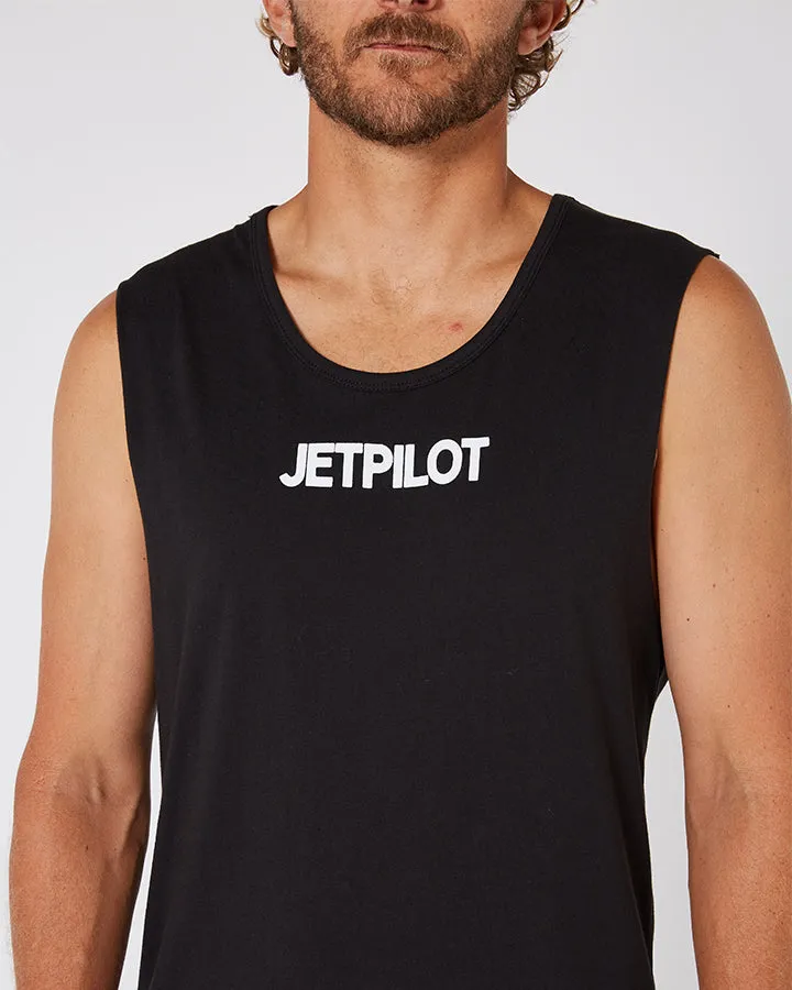 Jetpilot Limits Mens Muscle Tee - Black