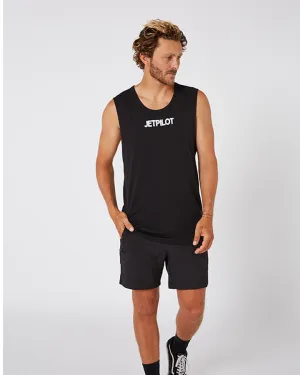 Jetpilot Limits Mens Muscle Tee - Black