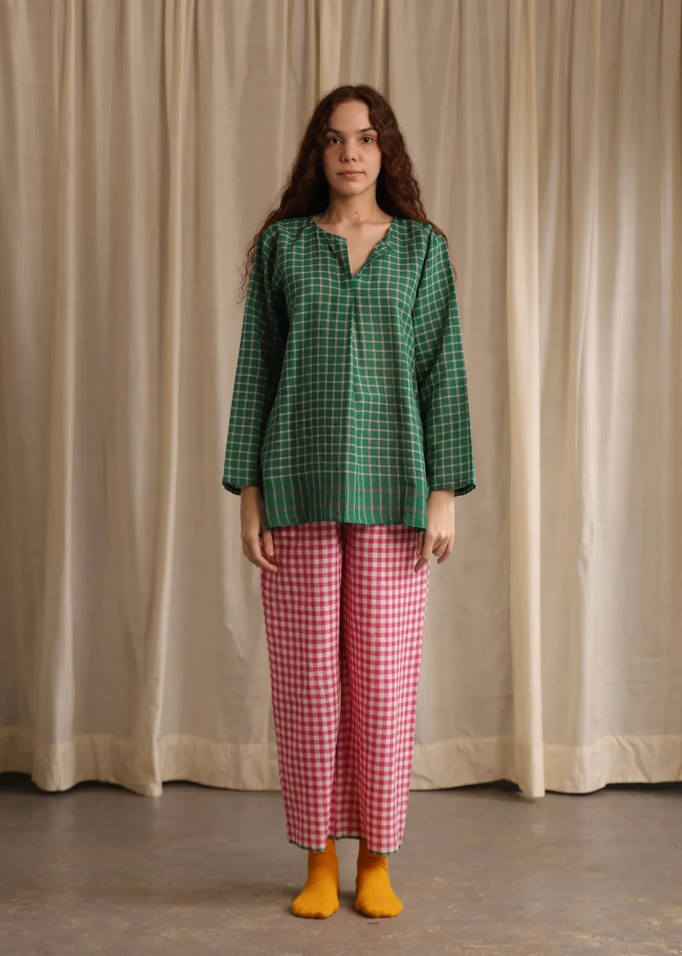 Joey | Gingham Pants