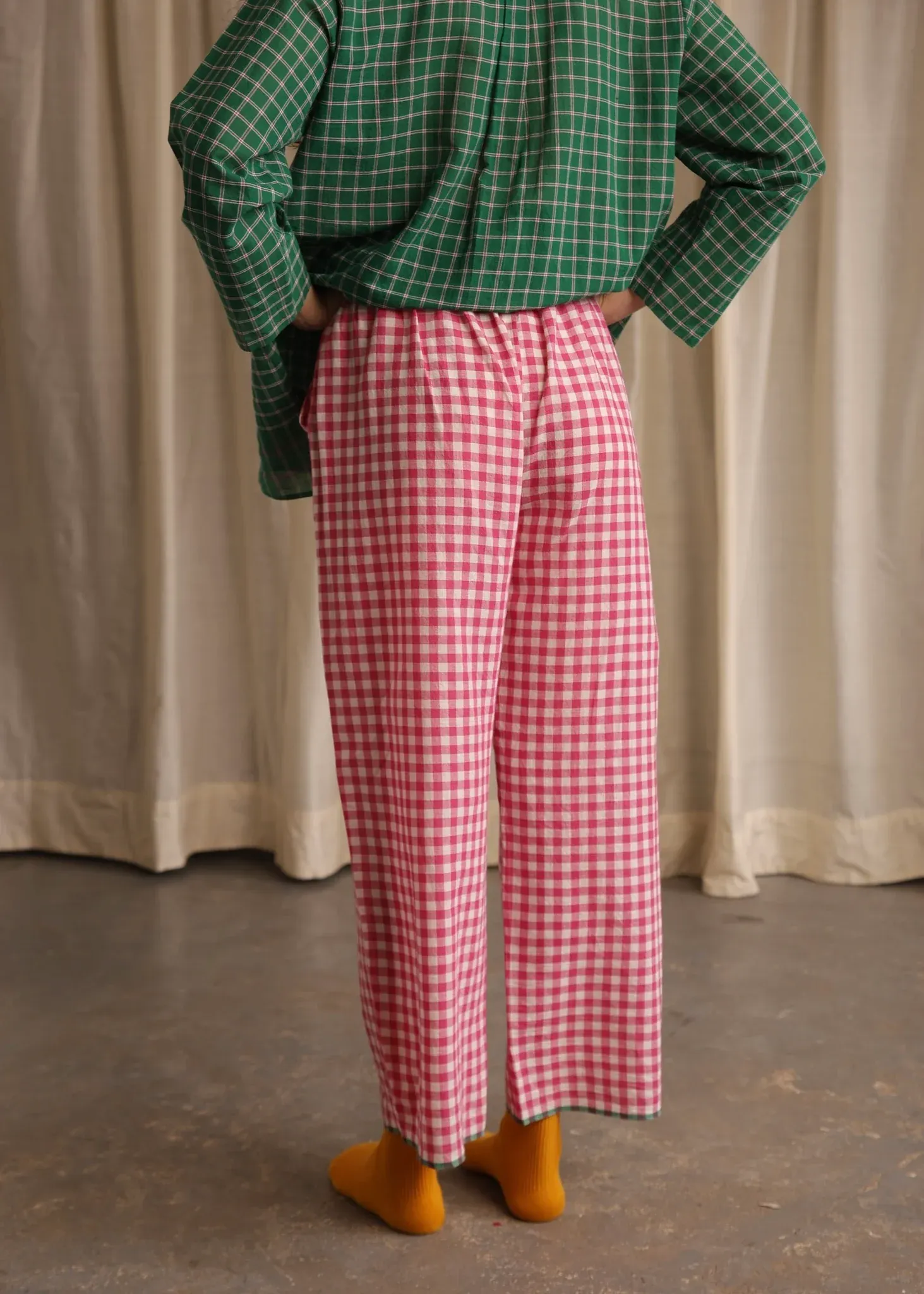 Joey | Gingham Pants