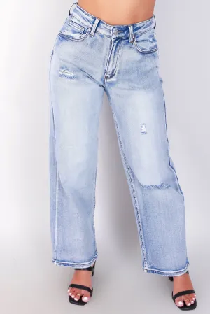 JOJO WIDE LEG JEANS