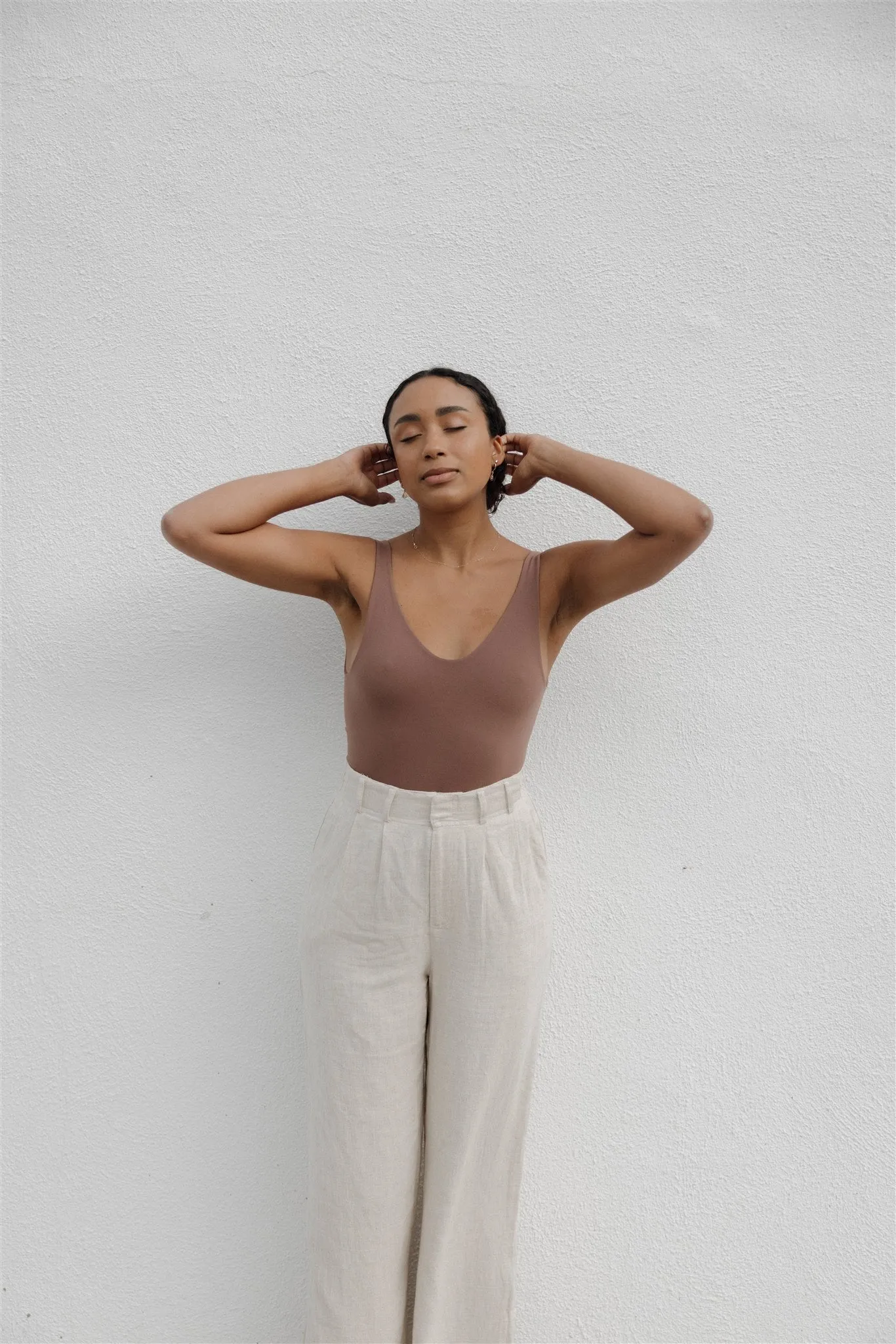 Jolie Bodysuit in Chocolate
