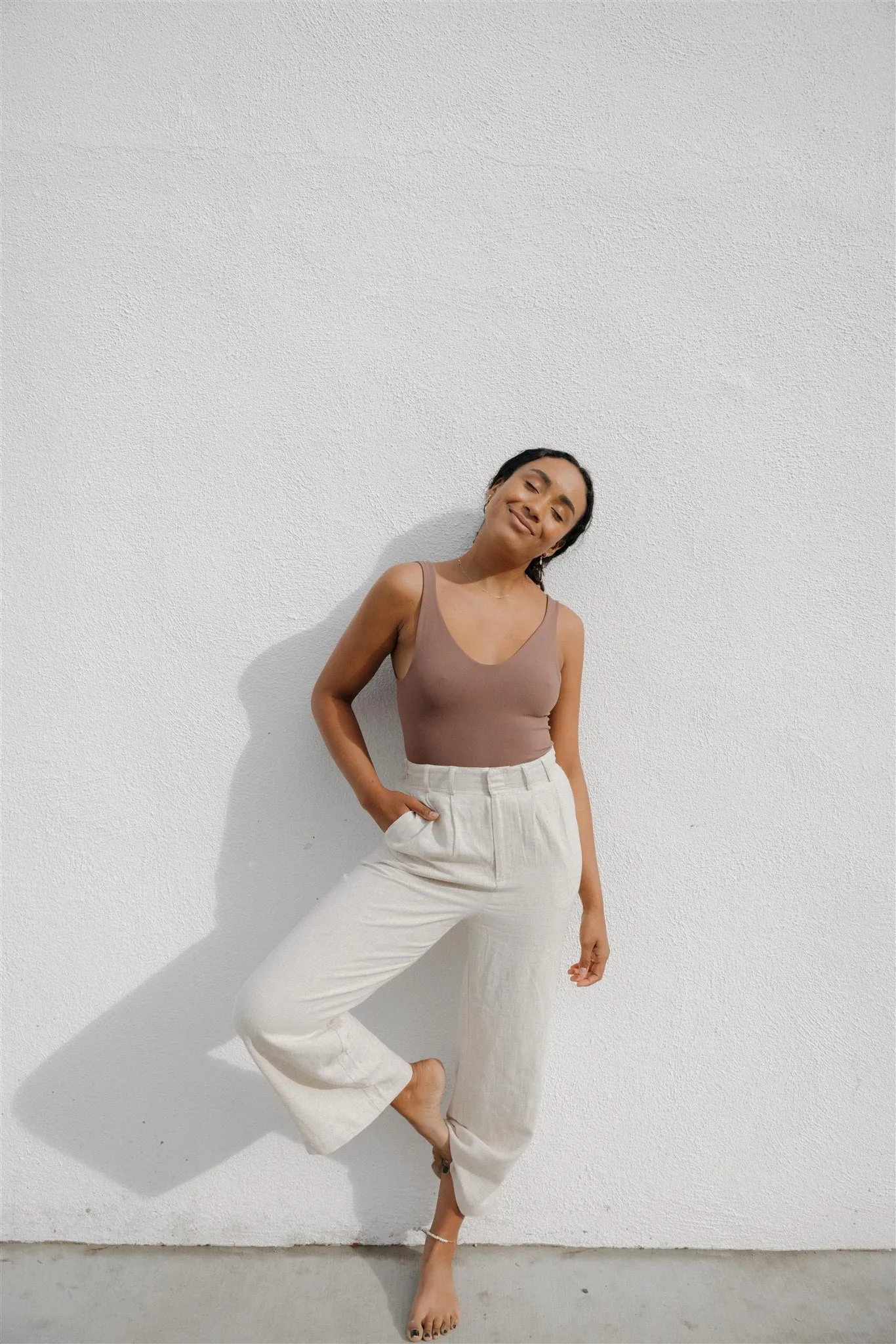 Jolie Bodysuit in Chocolate