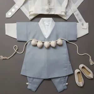Joon D.Sky Solid 5 Color Pants Boy Hanbok (100D-10YR)