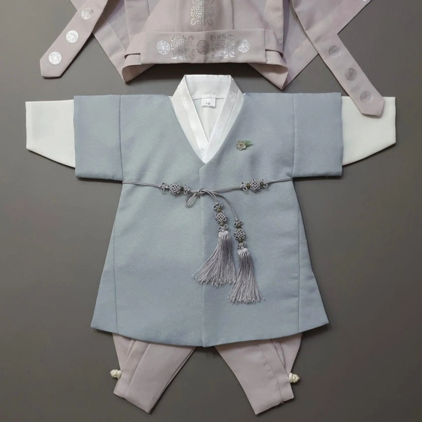 Joon D.Sky Solid 5 Color Pants Boy Hanbok (100D-10YR)