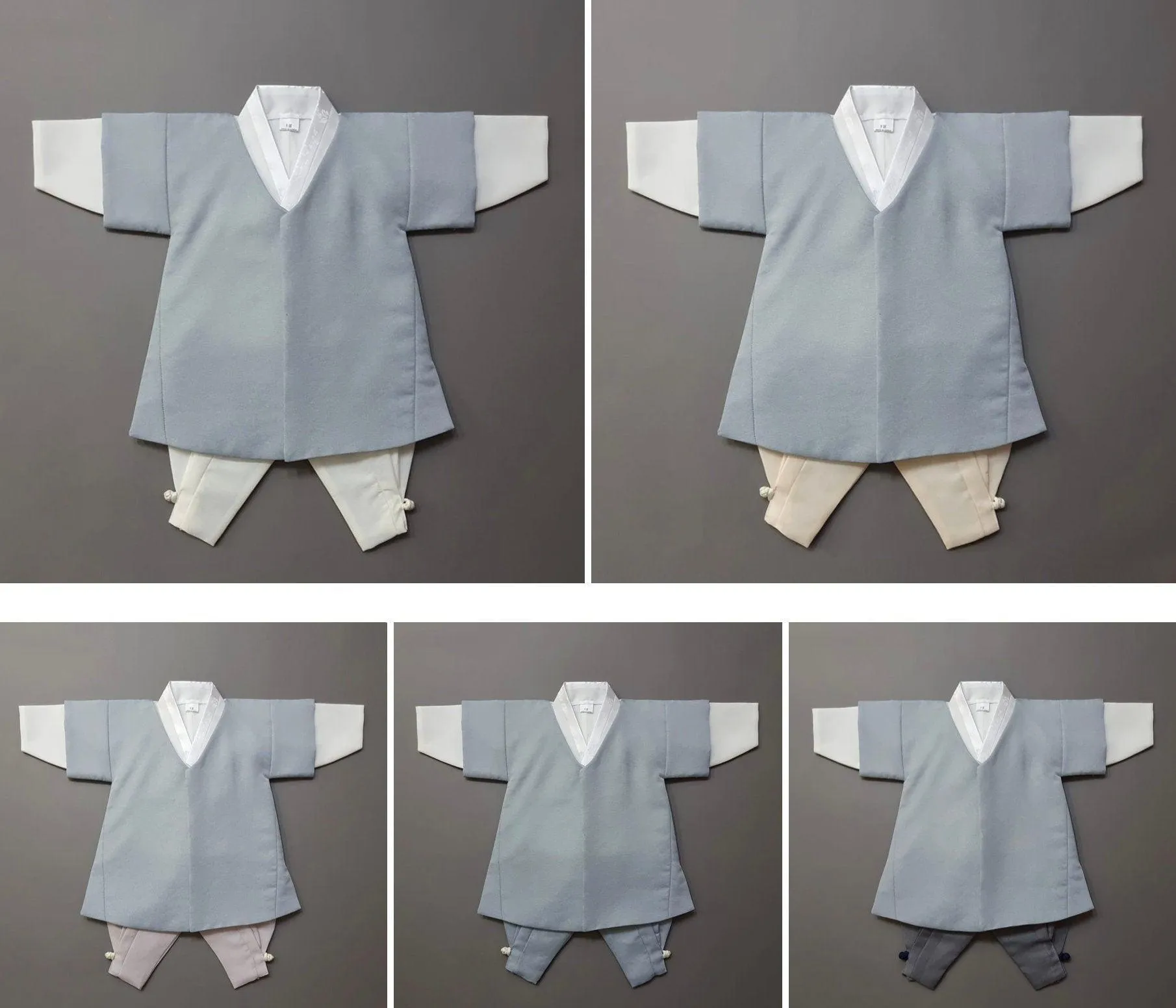 Joon D.Sky Solid 5 Color Pants Boy Hanbok (100D-10YR)