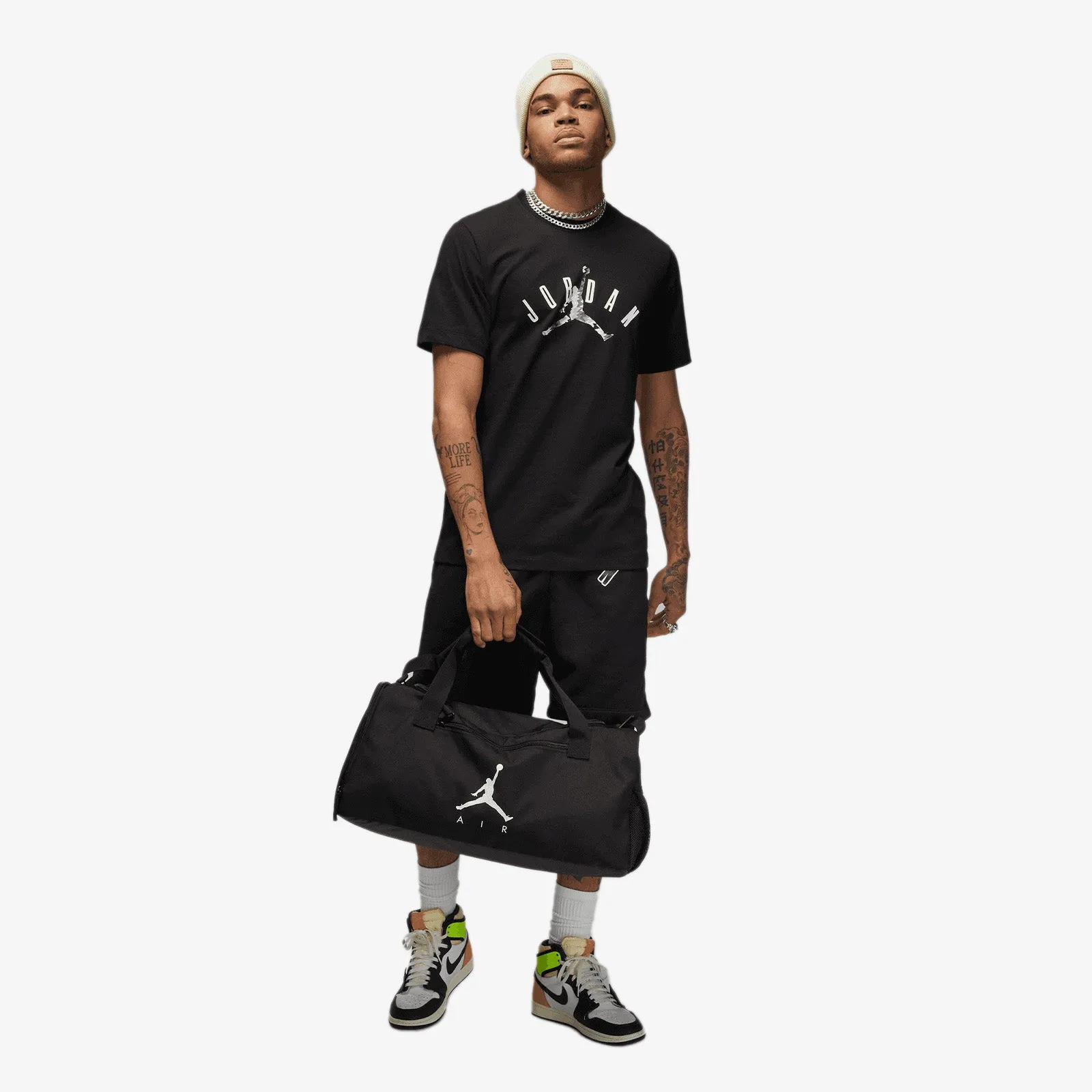 Jordan Flight MVP Arched Wordmark T-Shirt - Black