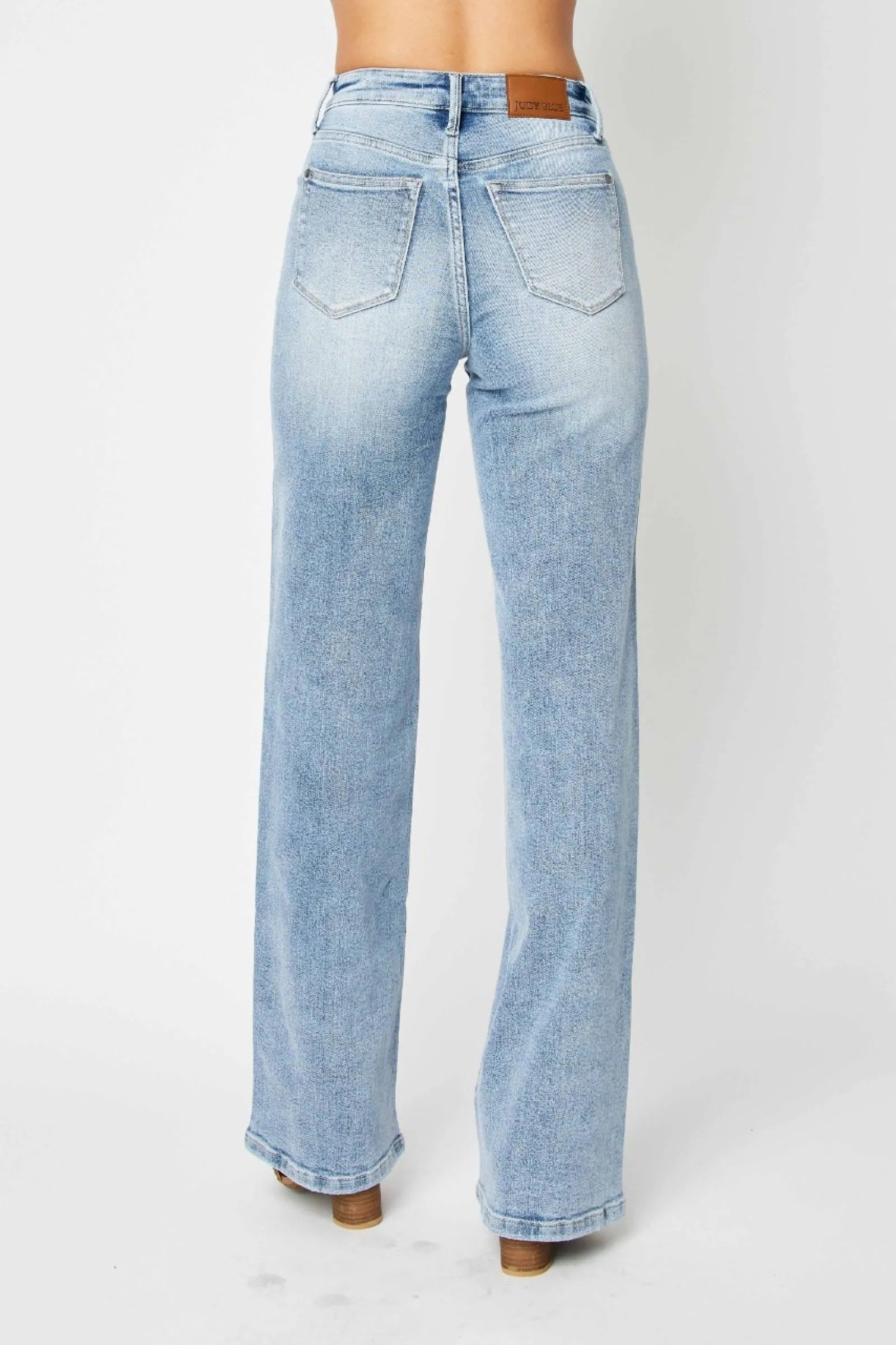 Judy Blue Retro Wide Leg Jeans