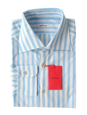 Kiton Light Blue Shirt - Slim