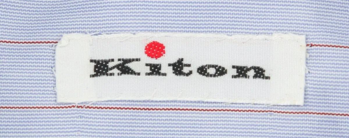 Kiton Light Blue Shirt - Slim