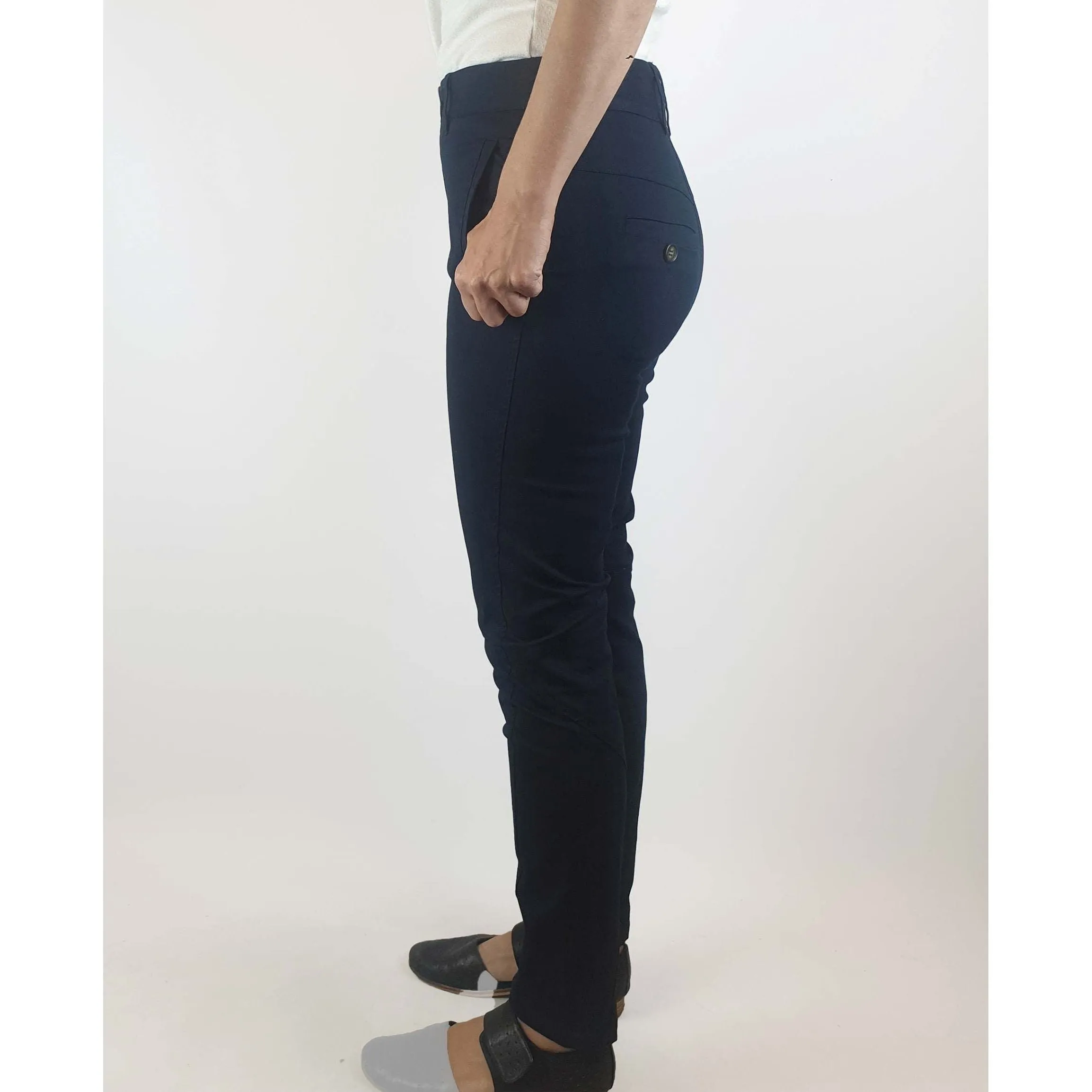Kloke preloved navy cotton pants size 28 (best fits size 8)