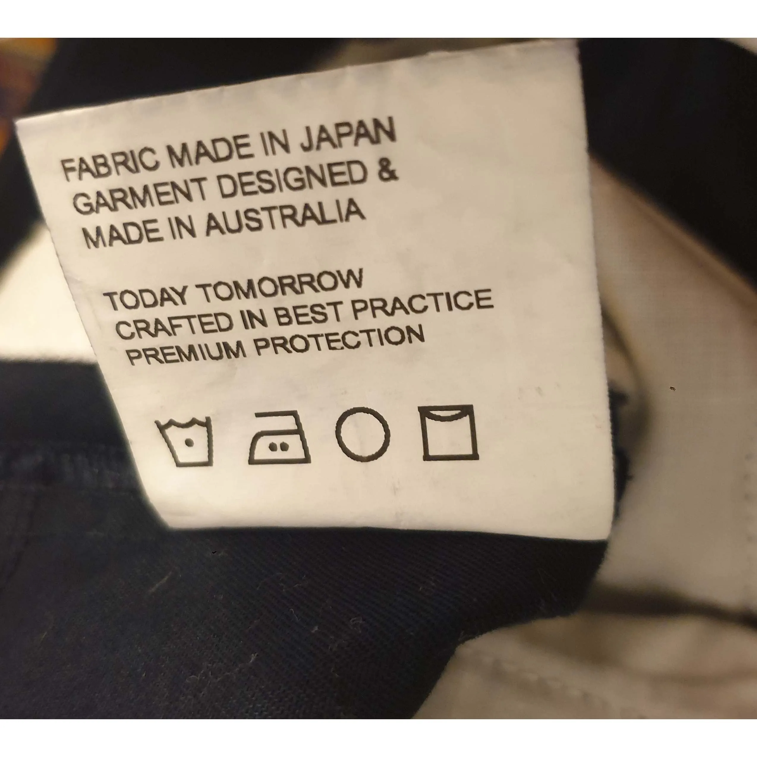 Kloke preloved navy cotton pants size 28 (best fits size 8)