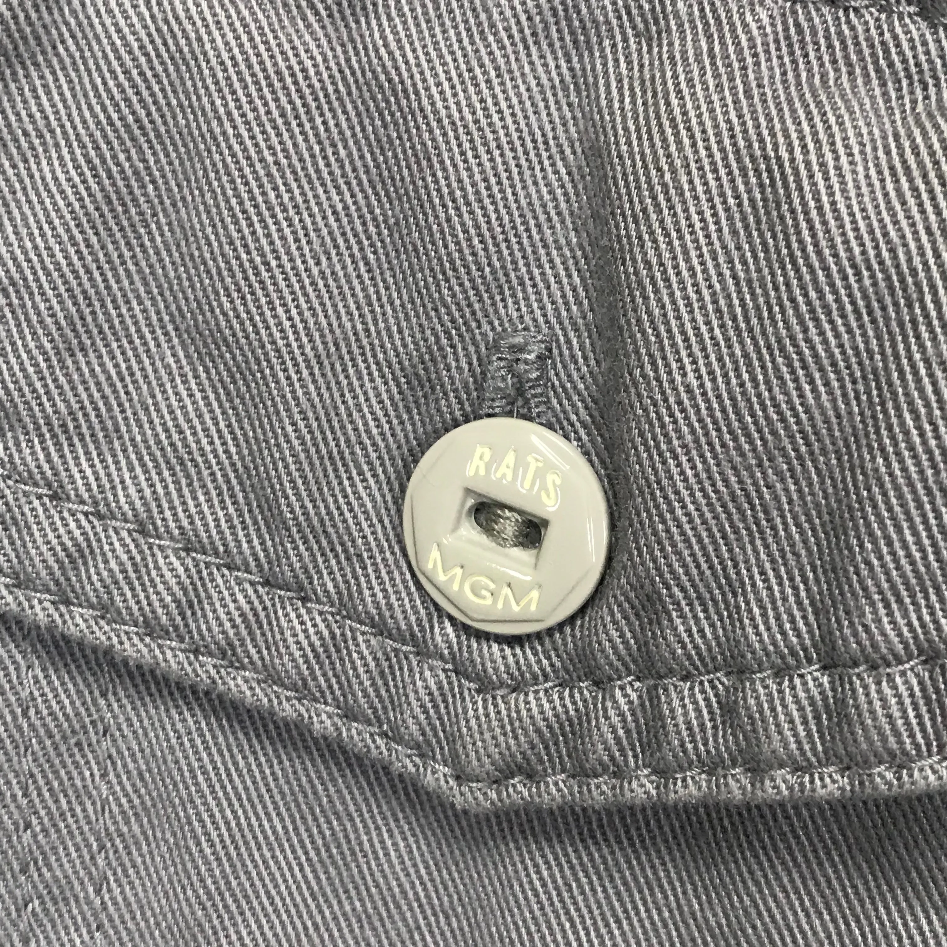 [L] Rats Way Of Life BD L/S Shirt Grey