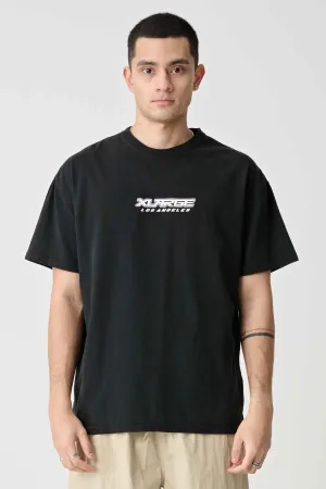 LA DOGS TEE - PIGMENT BLACK