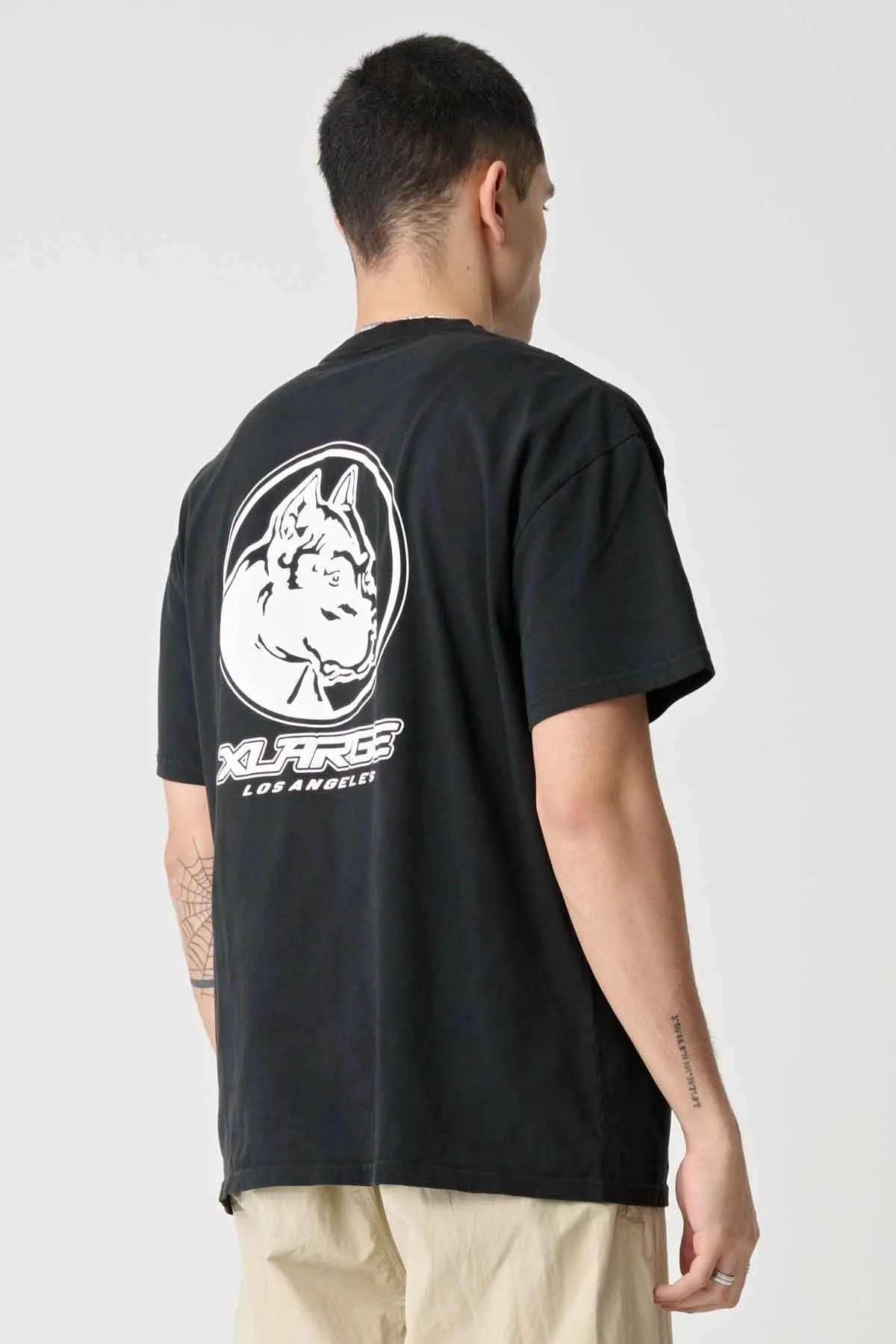 LA DOGS TEE - PIGMENT BLACK