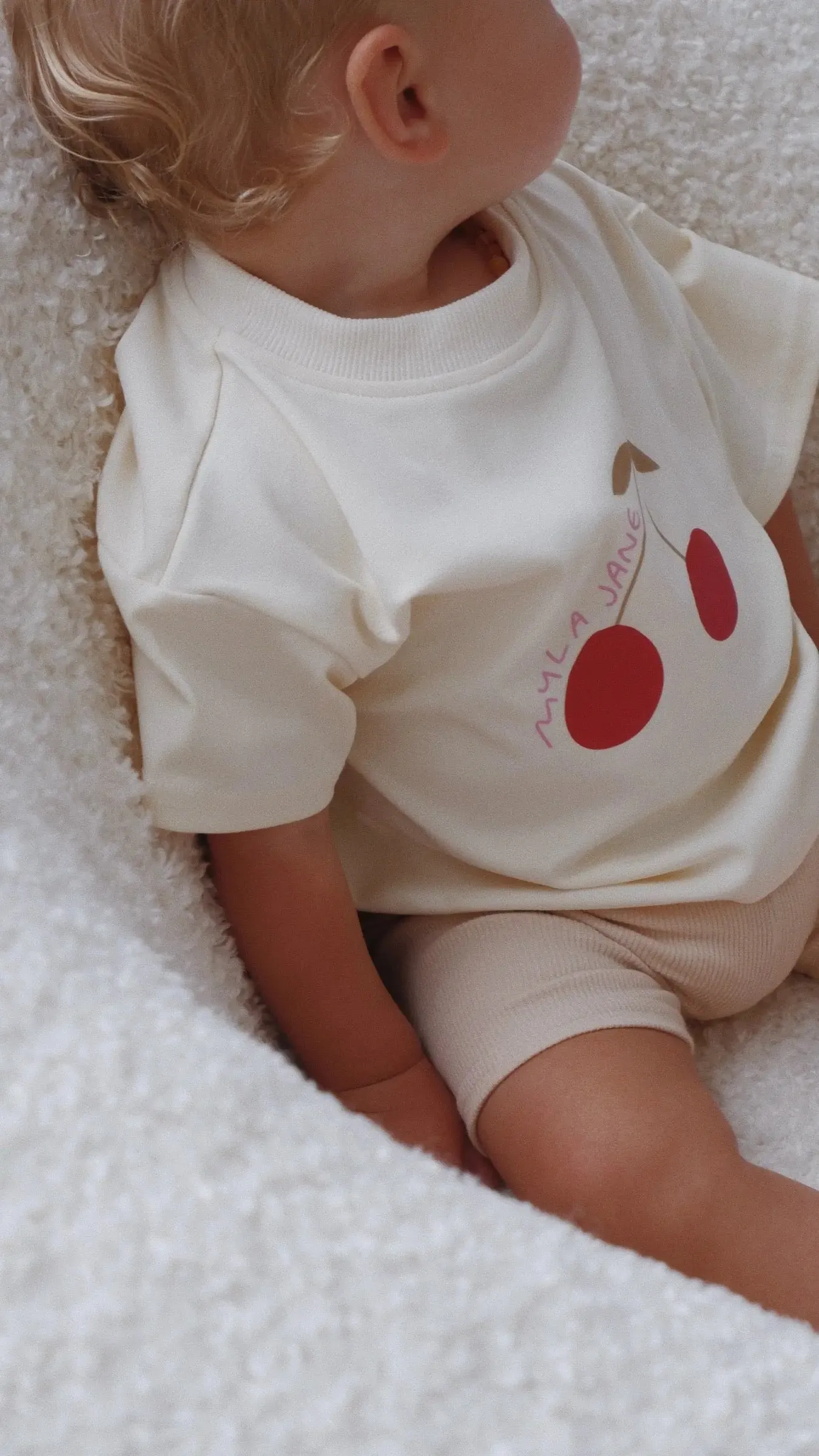 La Fruta Cherry Oversized Tee