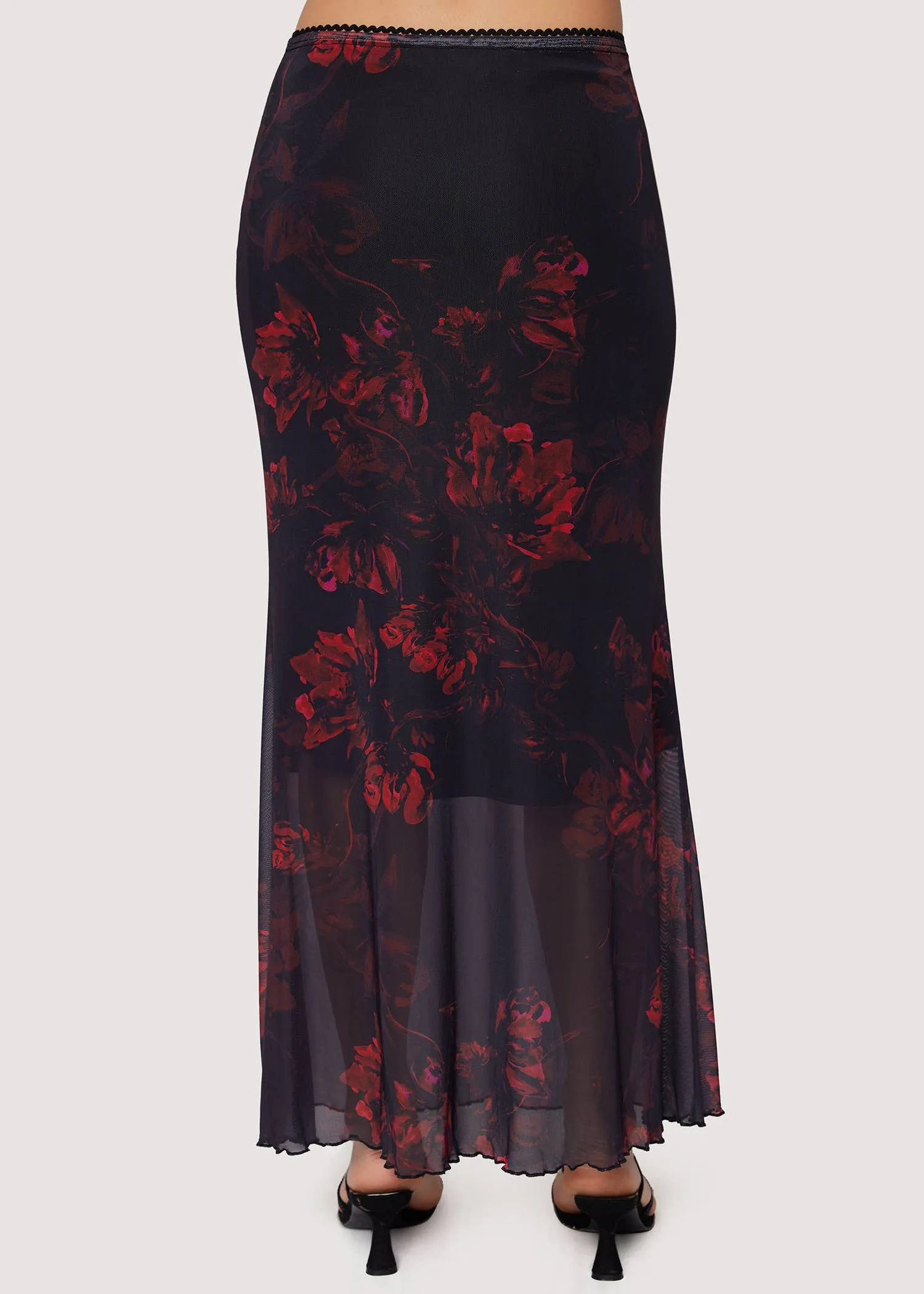 La Rosé Maxi Skirt