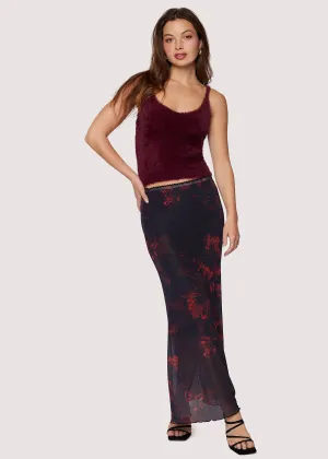 La Rosé Maxi Skirt