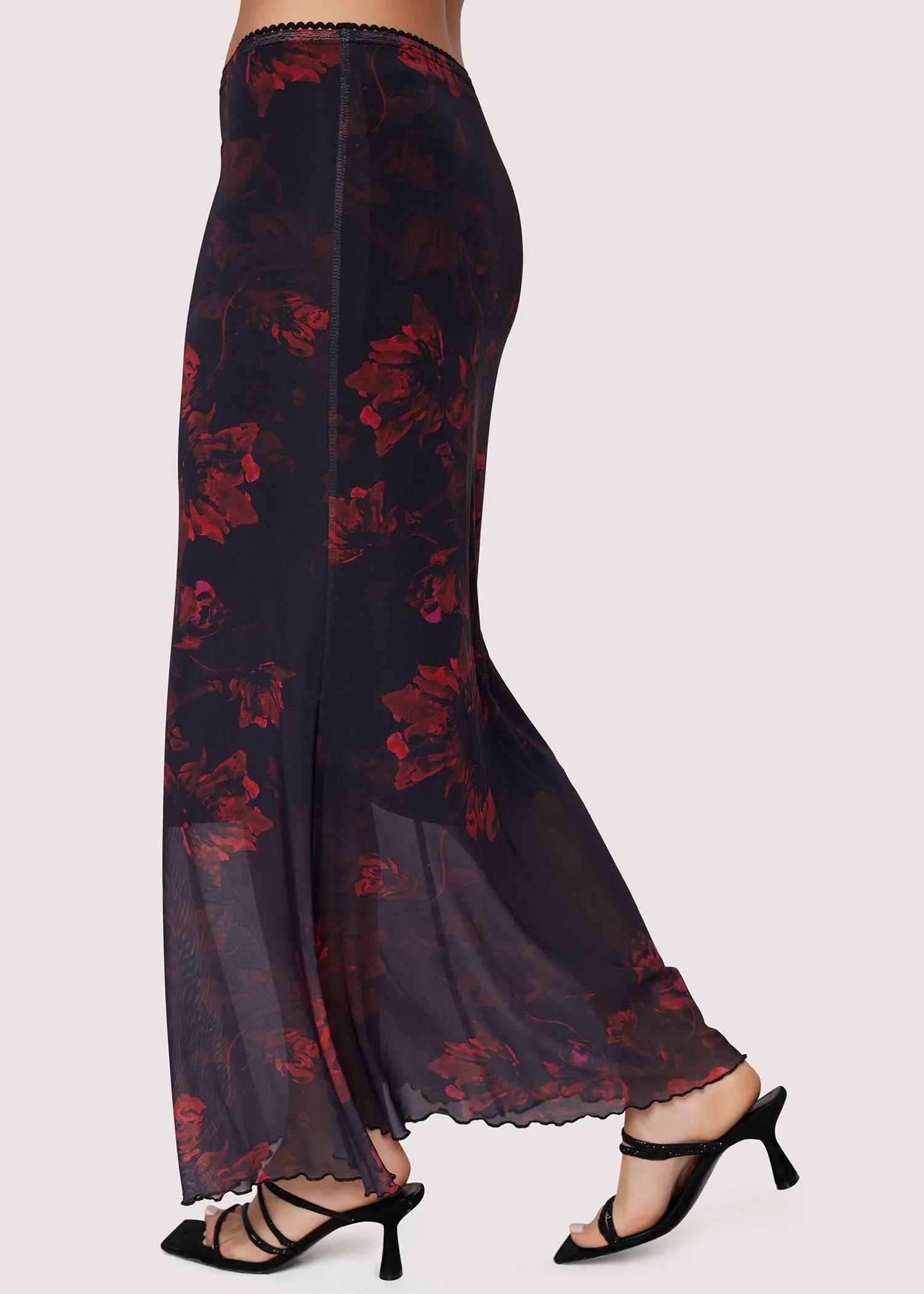 La Rosé Maxi Skirt