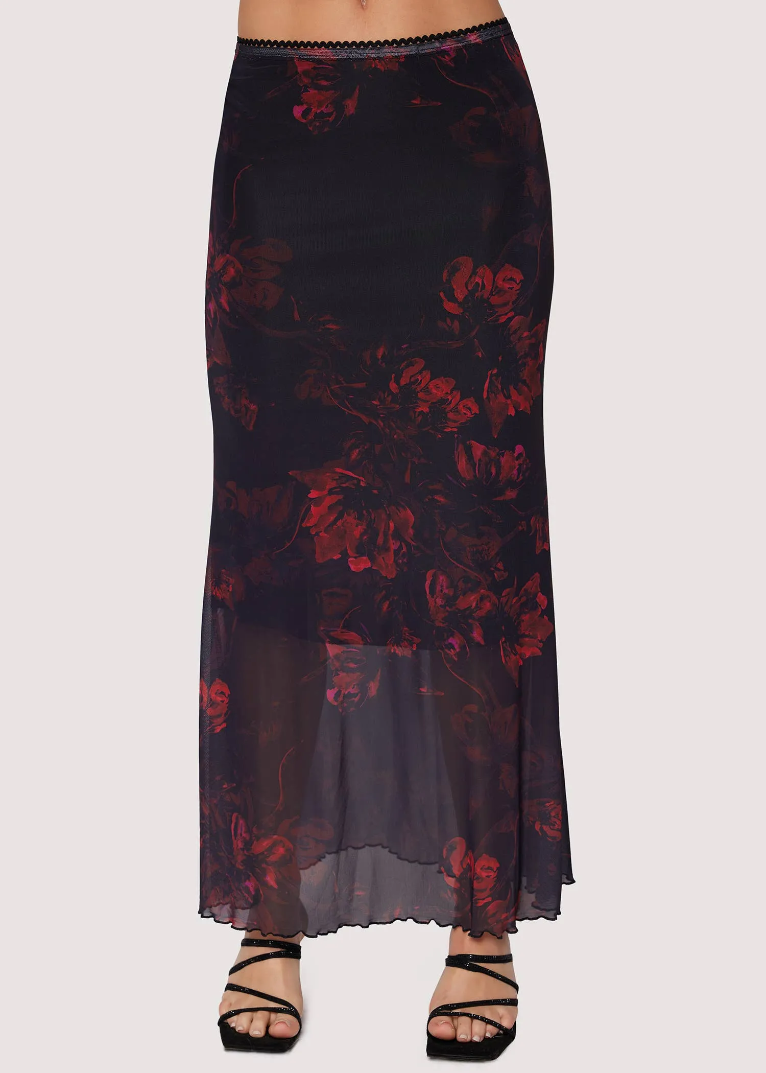 La Rosé Maxi Skirt