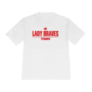 Lady Braves Tennis Moisture Wicking Tee