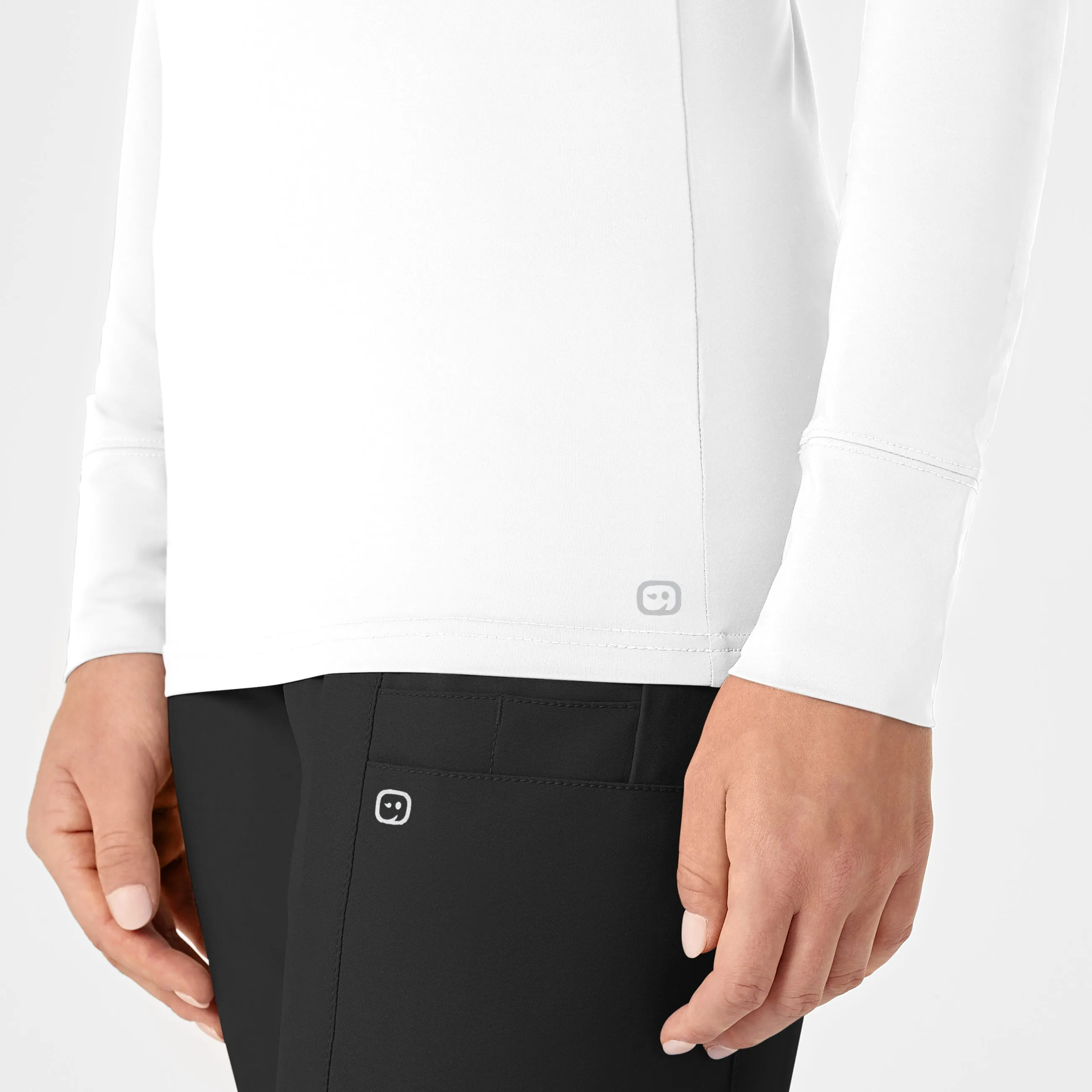 Layers 2029 Performance Long Sleeve Tee White