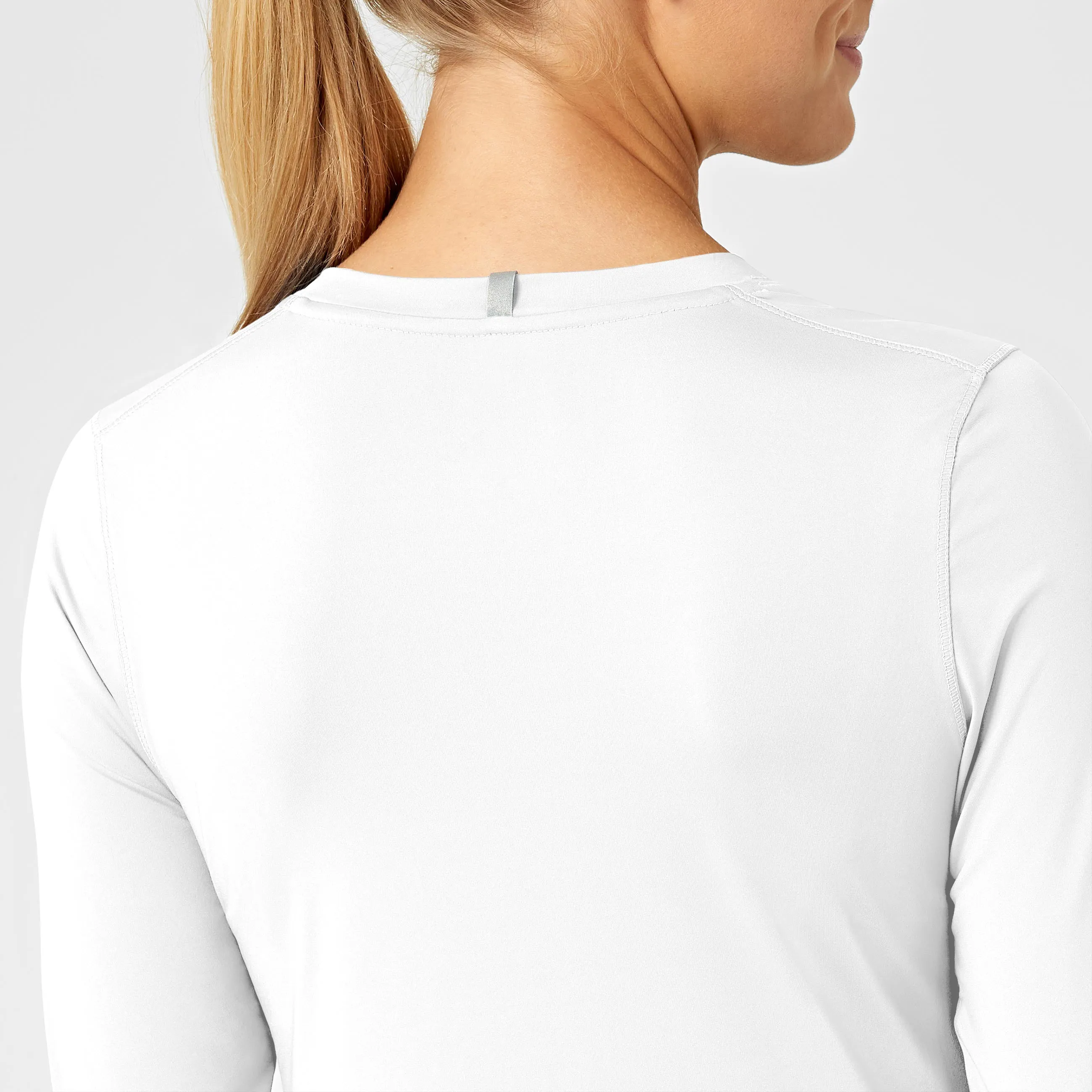 Layers 2029 Performance Long Sleeve Tee White