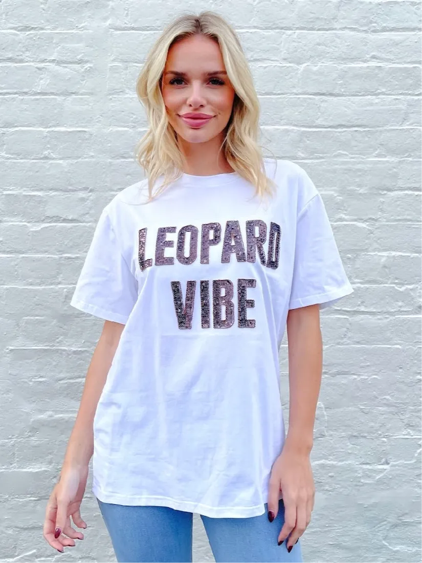 Leopard Vibe Tee