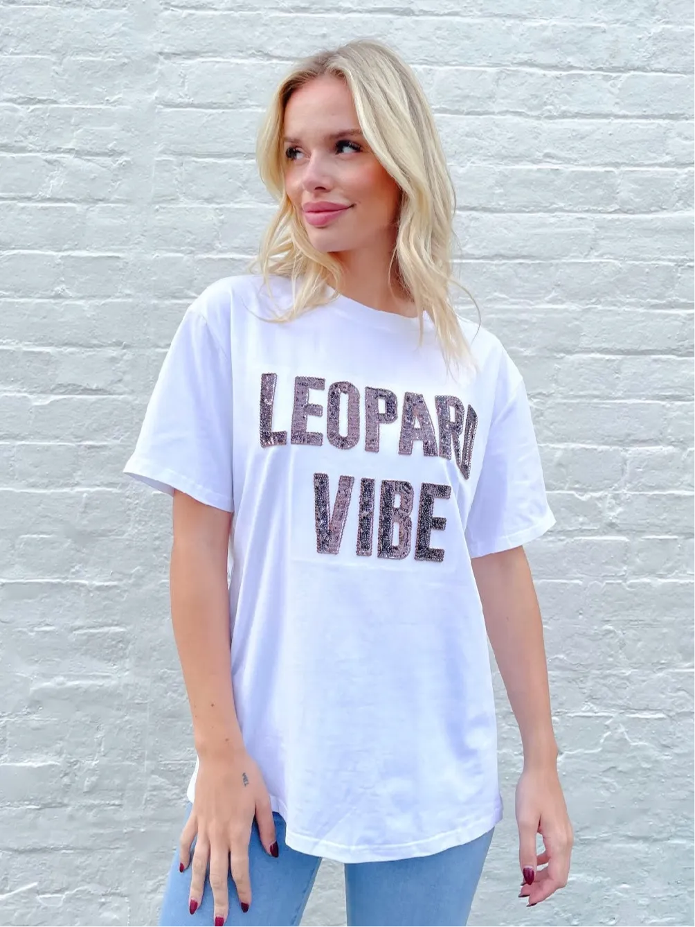 Leopard Vibe Tee
