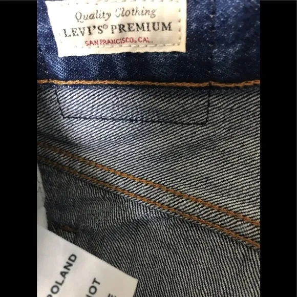 LEVI'S 501 Cut Off Shorts Sample/Prototype Garment 27