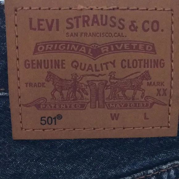 LEVI'S 501 Cut Off Shorts Sample/Prototype Garment 27