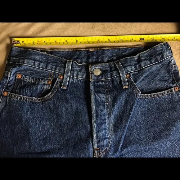 LEVI'S 501 Cut Off Shorts Sample/Prototype Garment 27