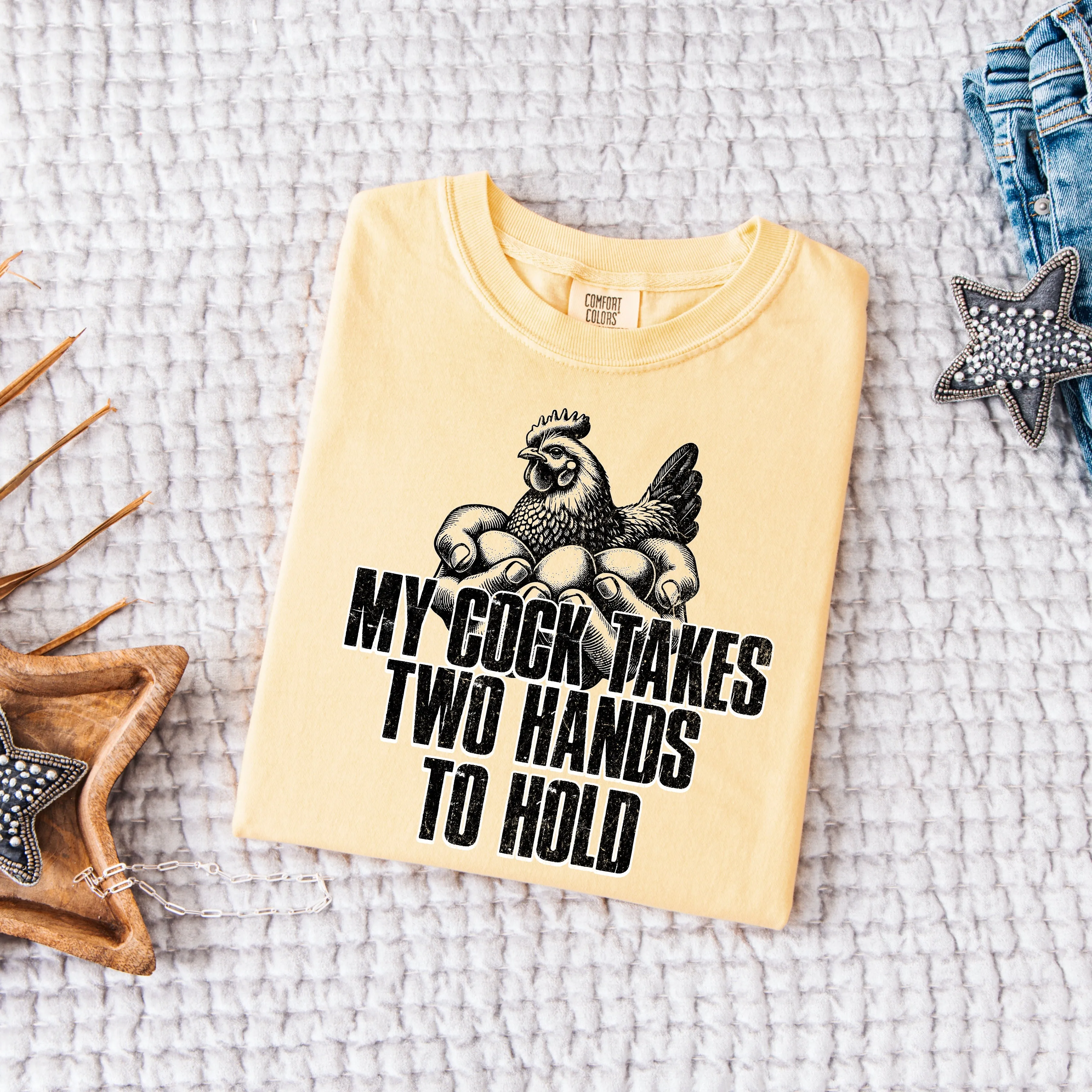 (LIFE ON WILLOW CREEK) MY COCK TAKES TWO HANDS TO HOLD