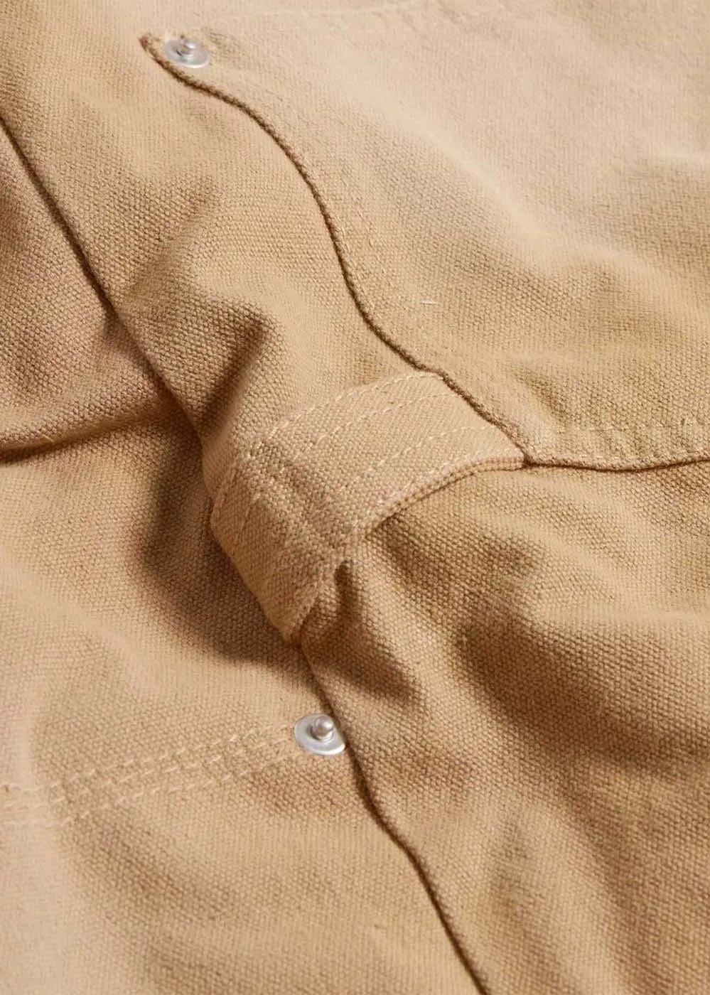 Light Brown Double-Knee Shorts