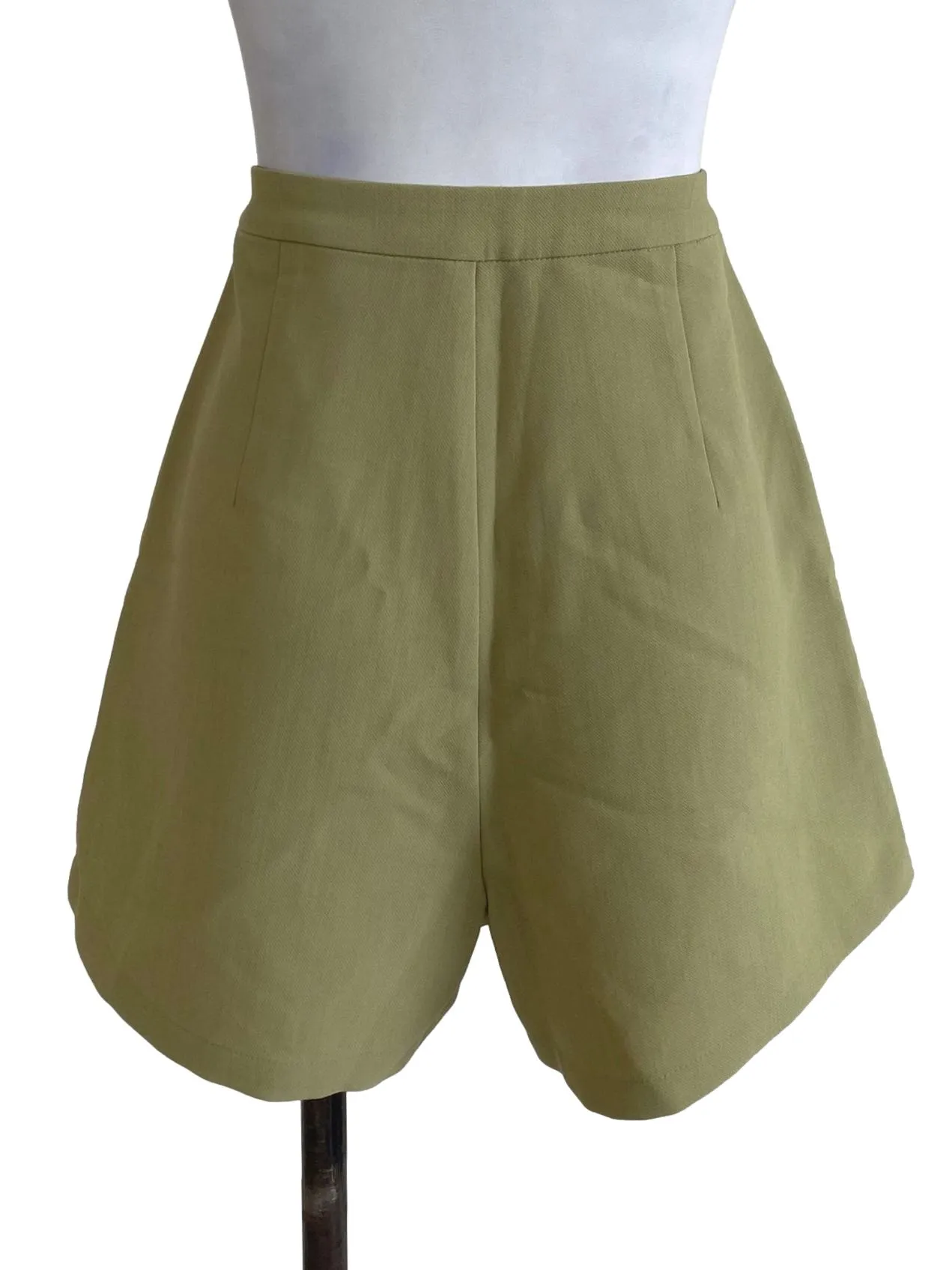 Lime Green Wide Shorts TCL