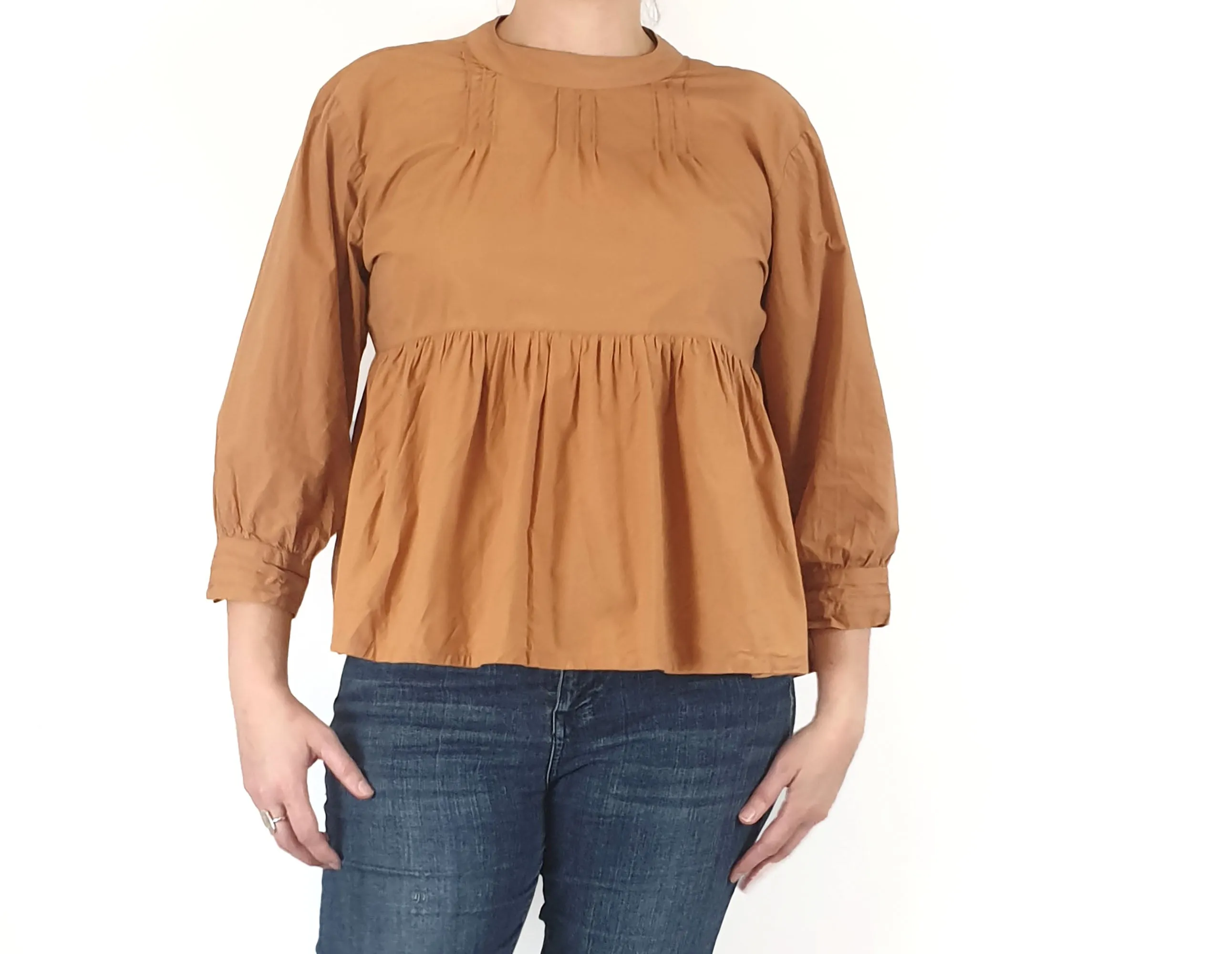 Little Tienda brown top size L