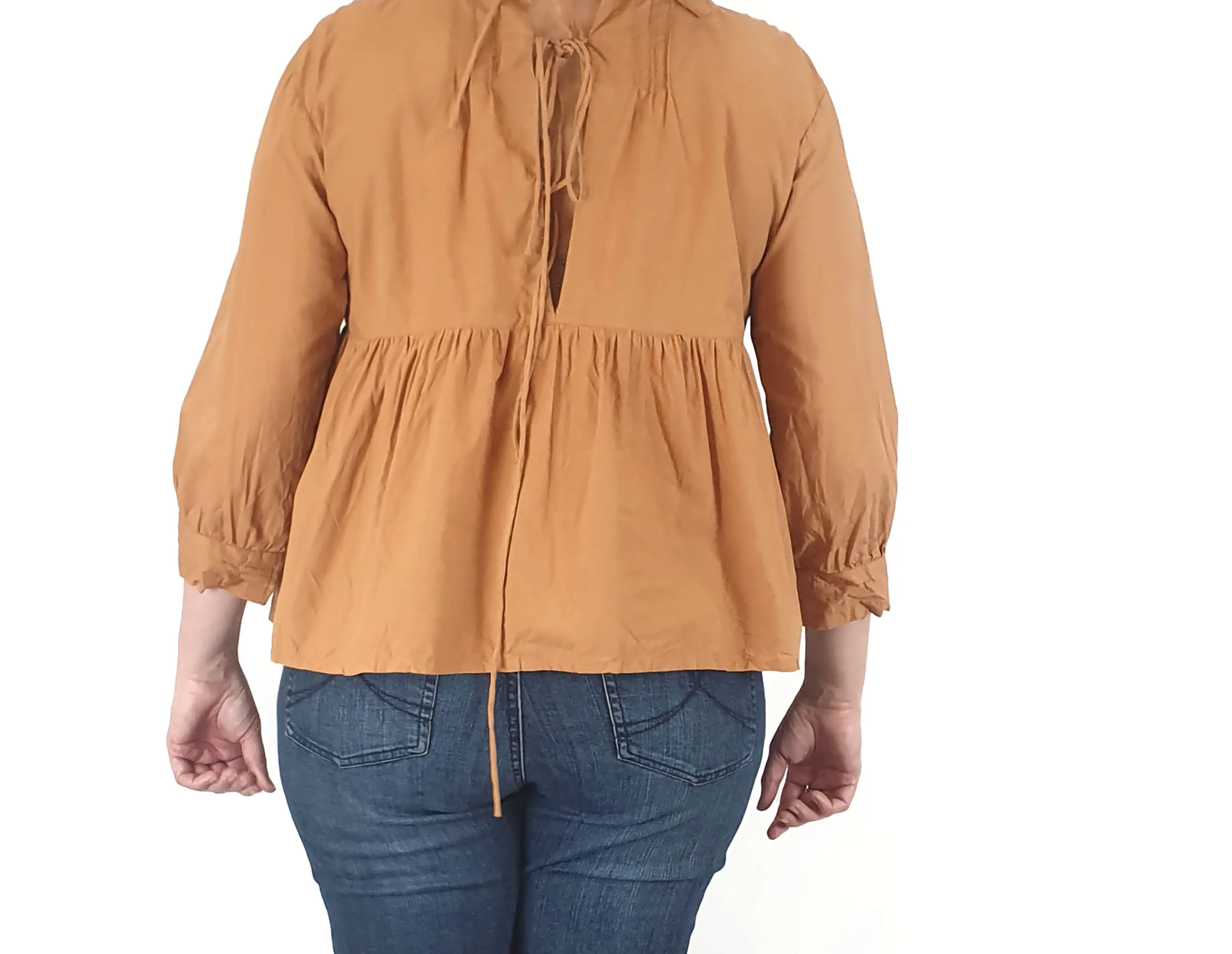 Little Tienda brown top size L