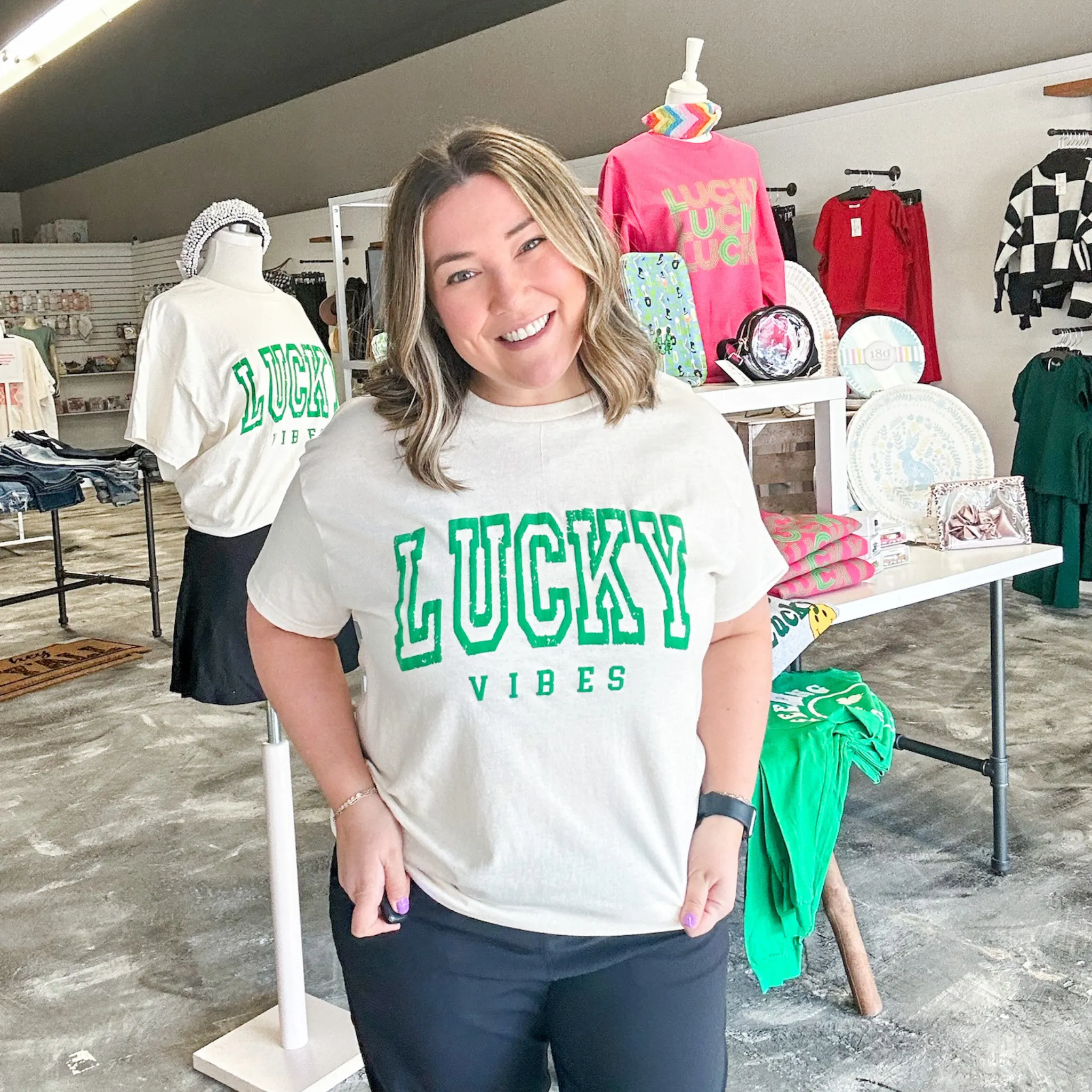 Lucky Vibes Graphic Tee